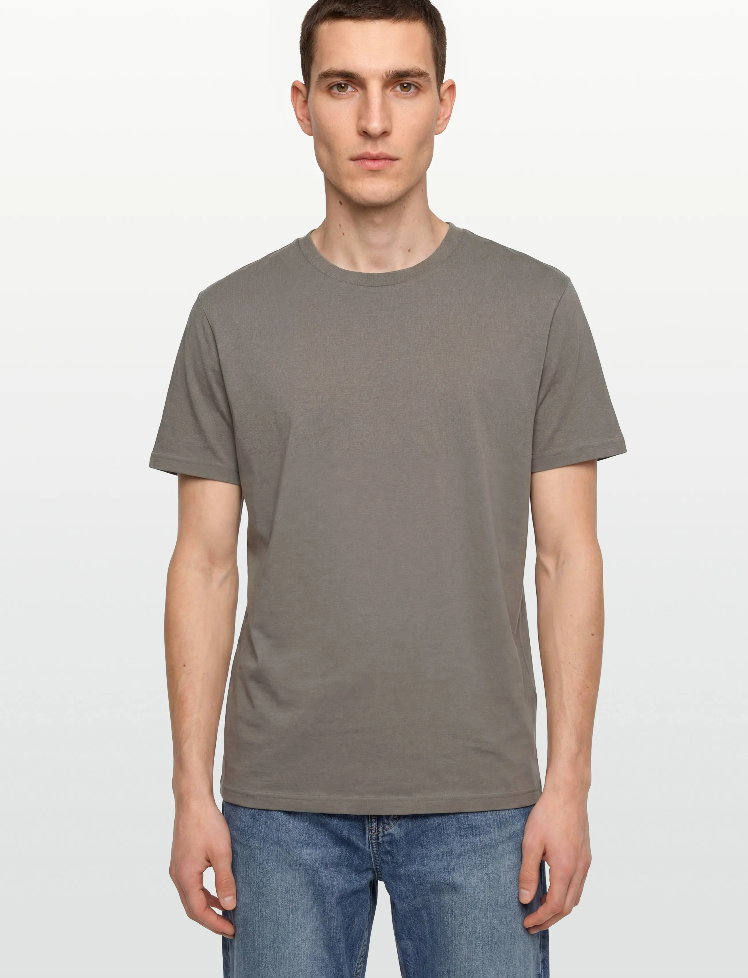 Bread & Boxers - Lightweight Tee - pyjamasöverdelar - fog grey - 3