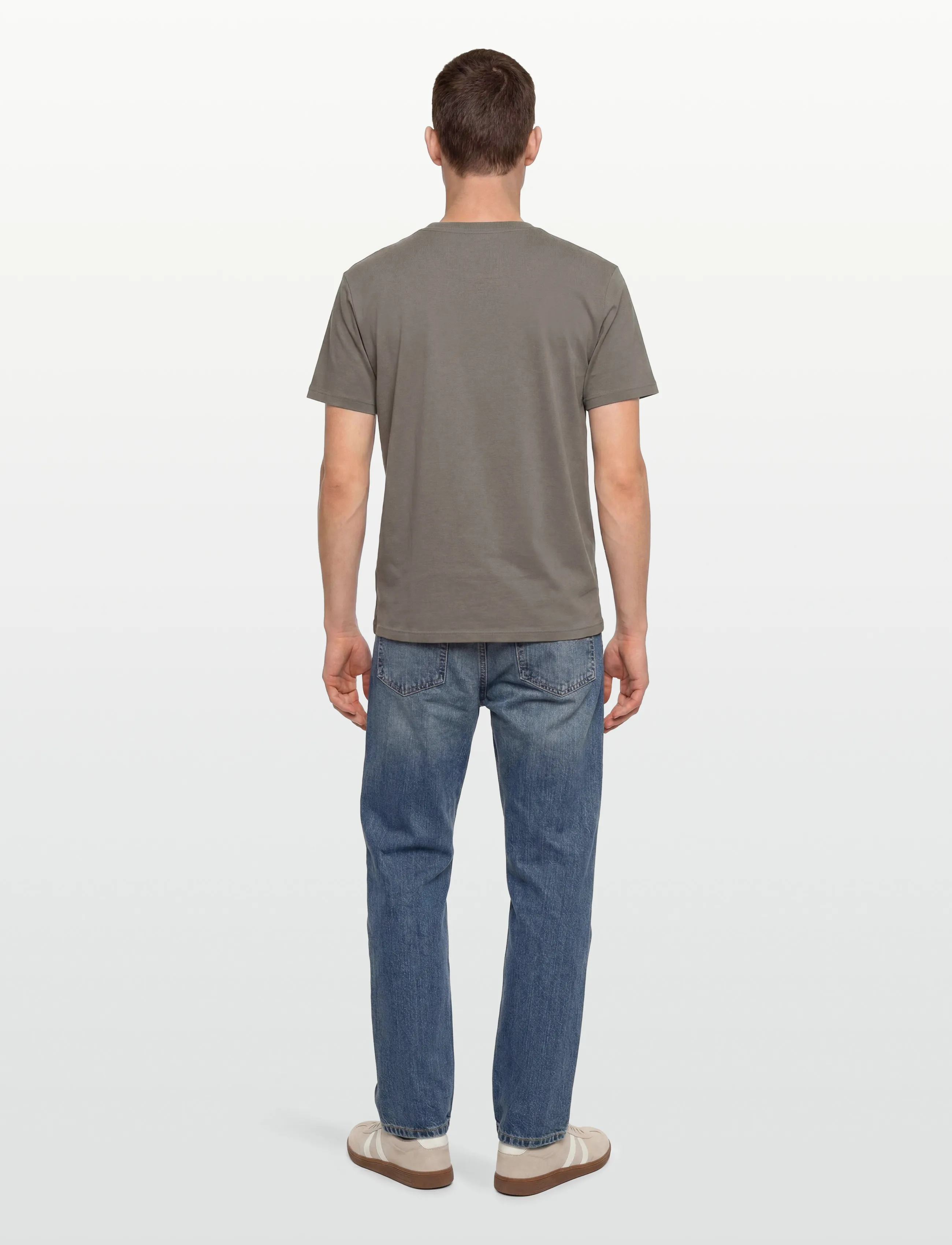 Bread & Boxers - Lightweight Tee - lowest prices - fog grey - 4