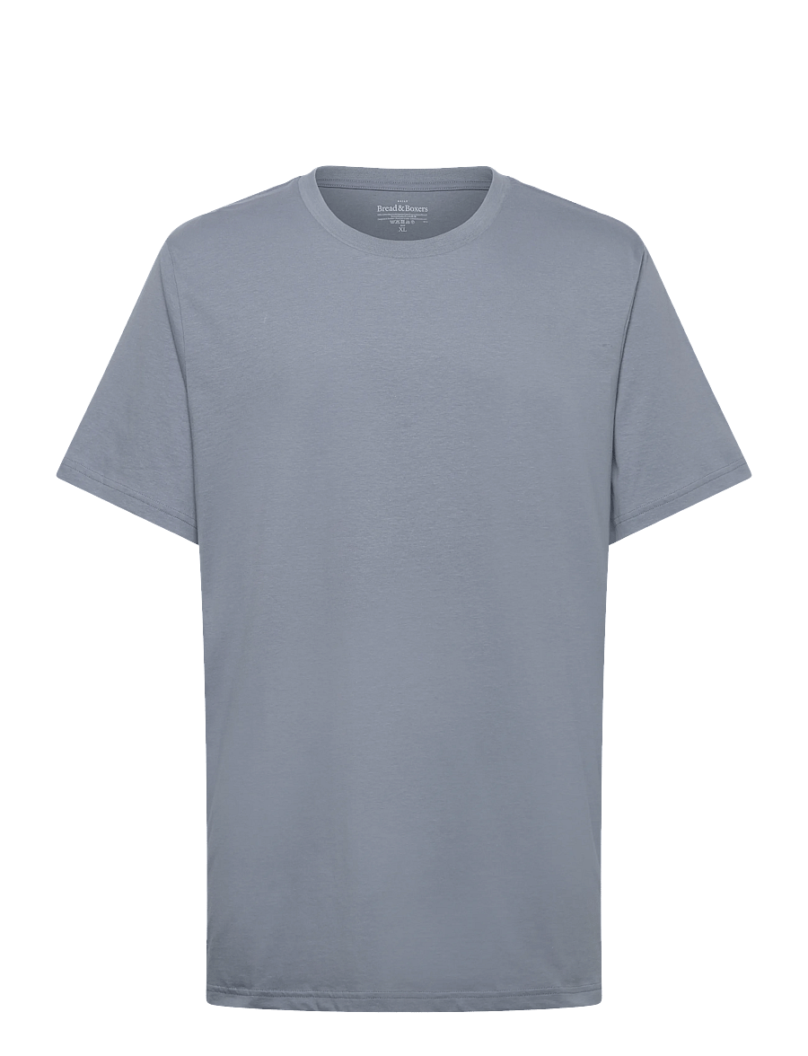 Bread & Boxers - Lightweight tee - pyjamaoberteile - haze blue - 1