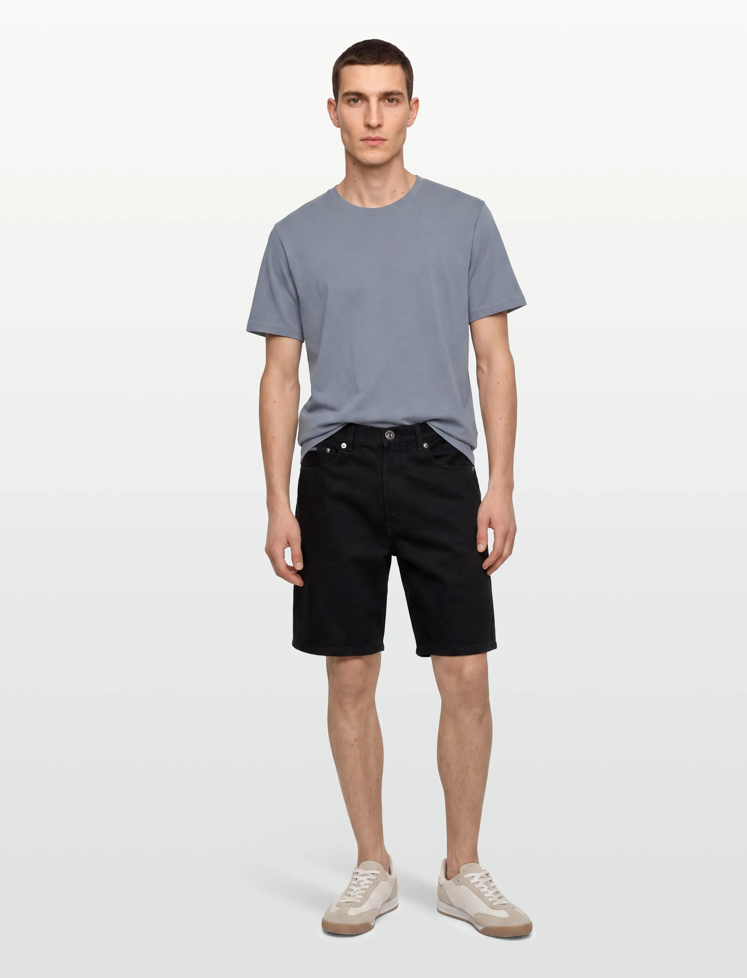 Bread & Boxers - Lightweight Tee - lägsta priserna - haze blue - 0