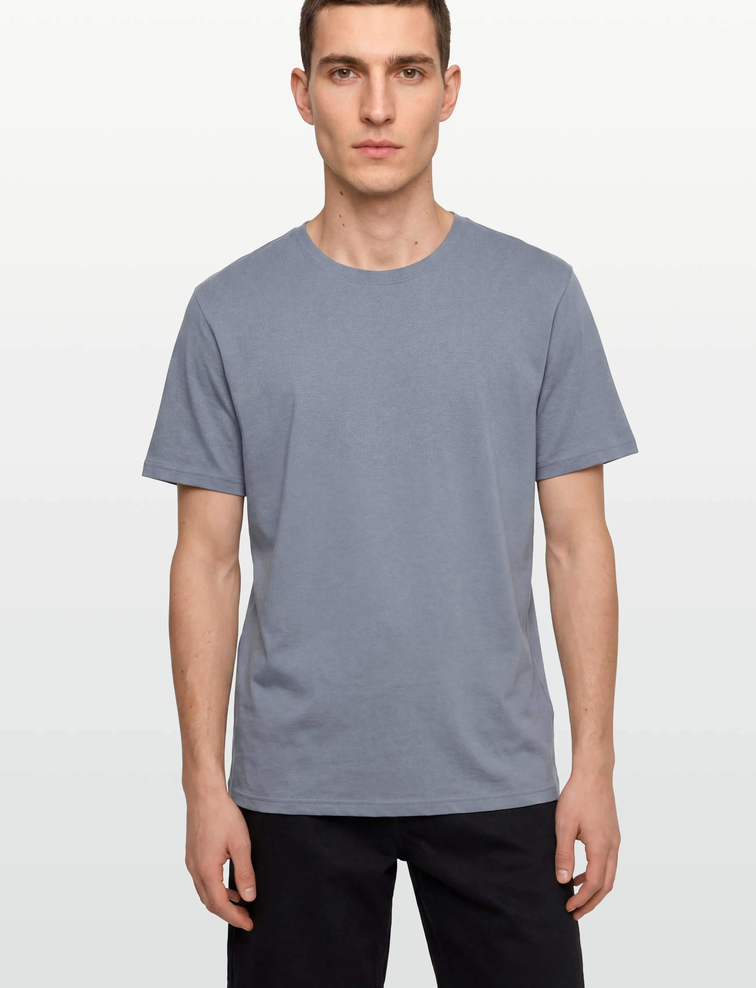 Bread & Boxers - Lightweight Tee - lägsta priserna - haze blue - 3