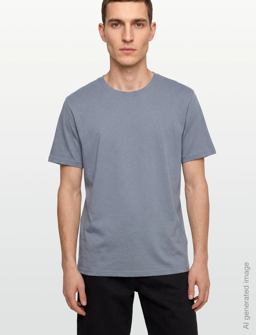 Bread & Boxers - Lightweight tee - pyjamaoberteile - haze blue - 3