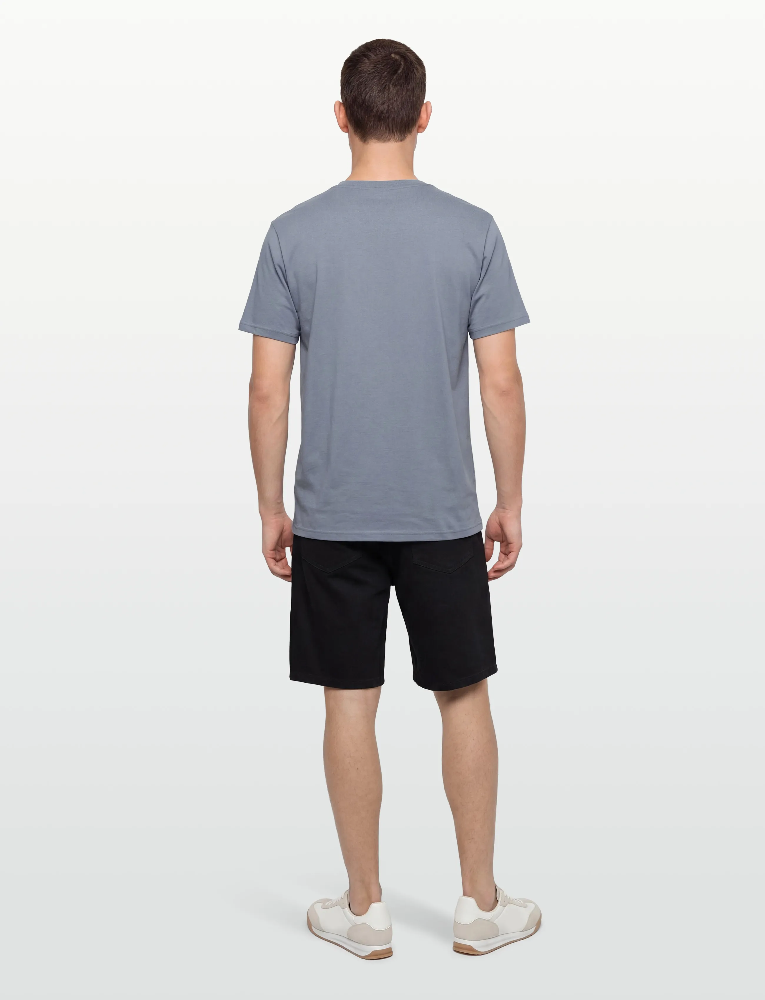Bread & Boxers - Lightweight Tee - lägsta priserna - haze blue - 4