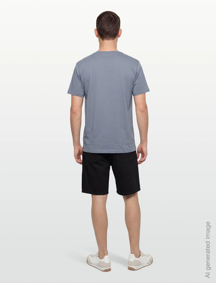 Bread & Boxers - Lightweight tee - pyjamaoberteile - haze blue - 4
