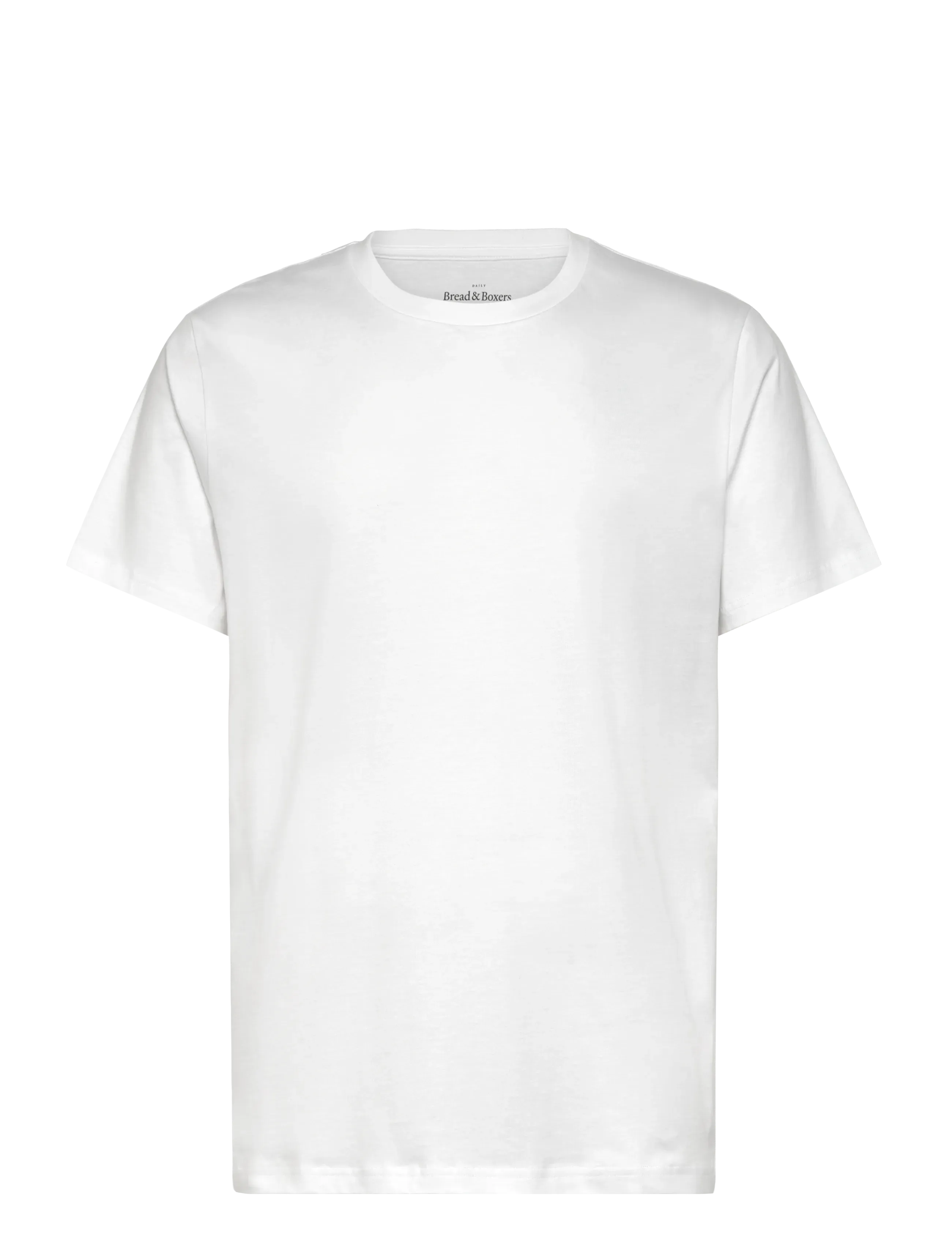 BREAD & Boxershorts Lightweight Tee Weiß - S - Herren
