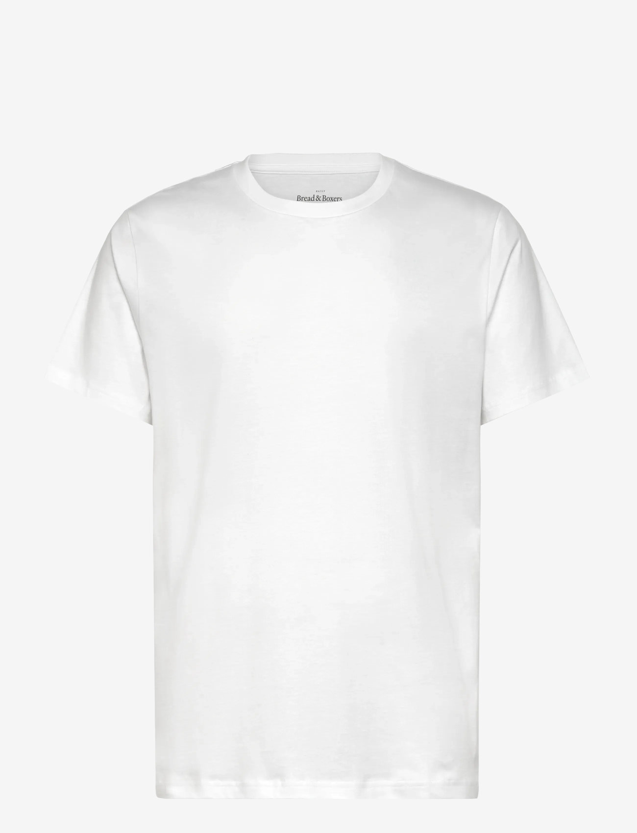 Bread & Boxers - Lightweight Tee - nattrøjer - white - 0