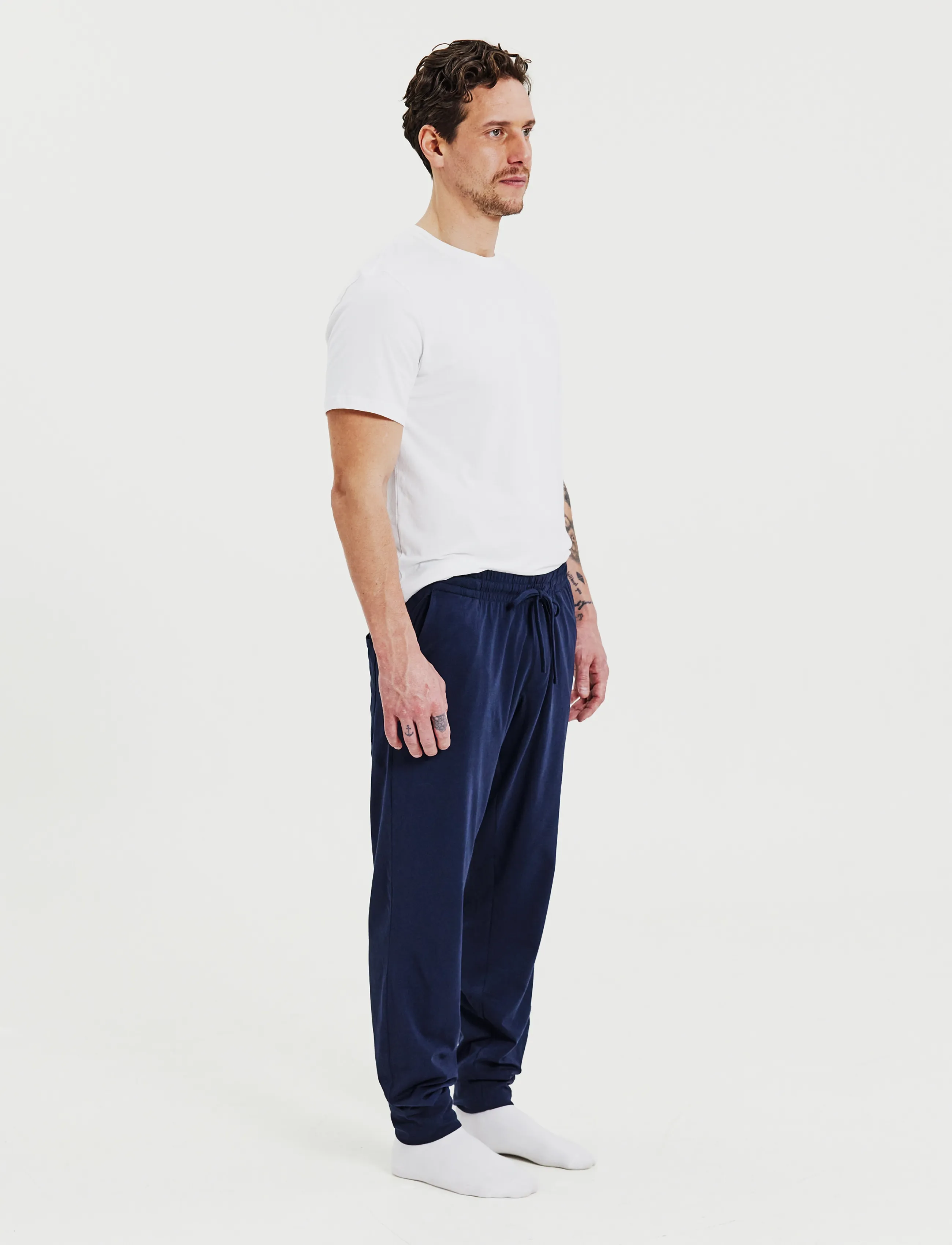 Bread & Boxers - Lightweight Tee - pidžaamasärgid - white - 3