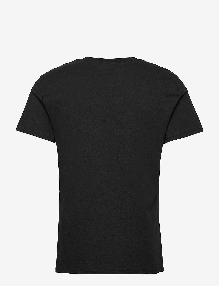 Bread & Boxers - Crew-Neck Regular - short-sleeved t-shirts - black - 2