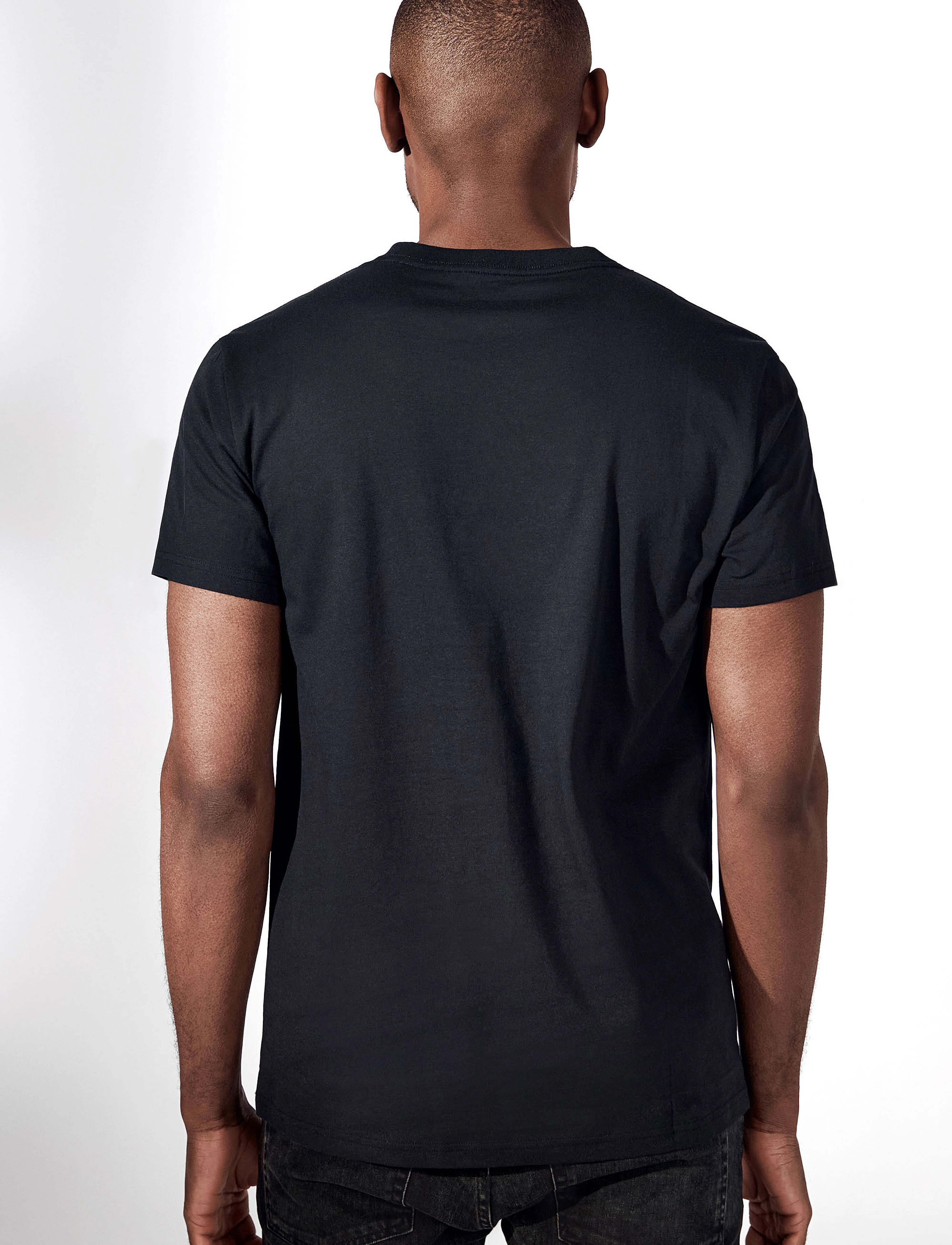 Bread & Boxers - Crew-Neck Regular - short-sleeved t-shirts - black - 4