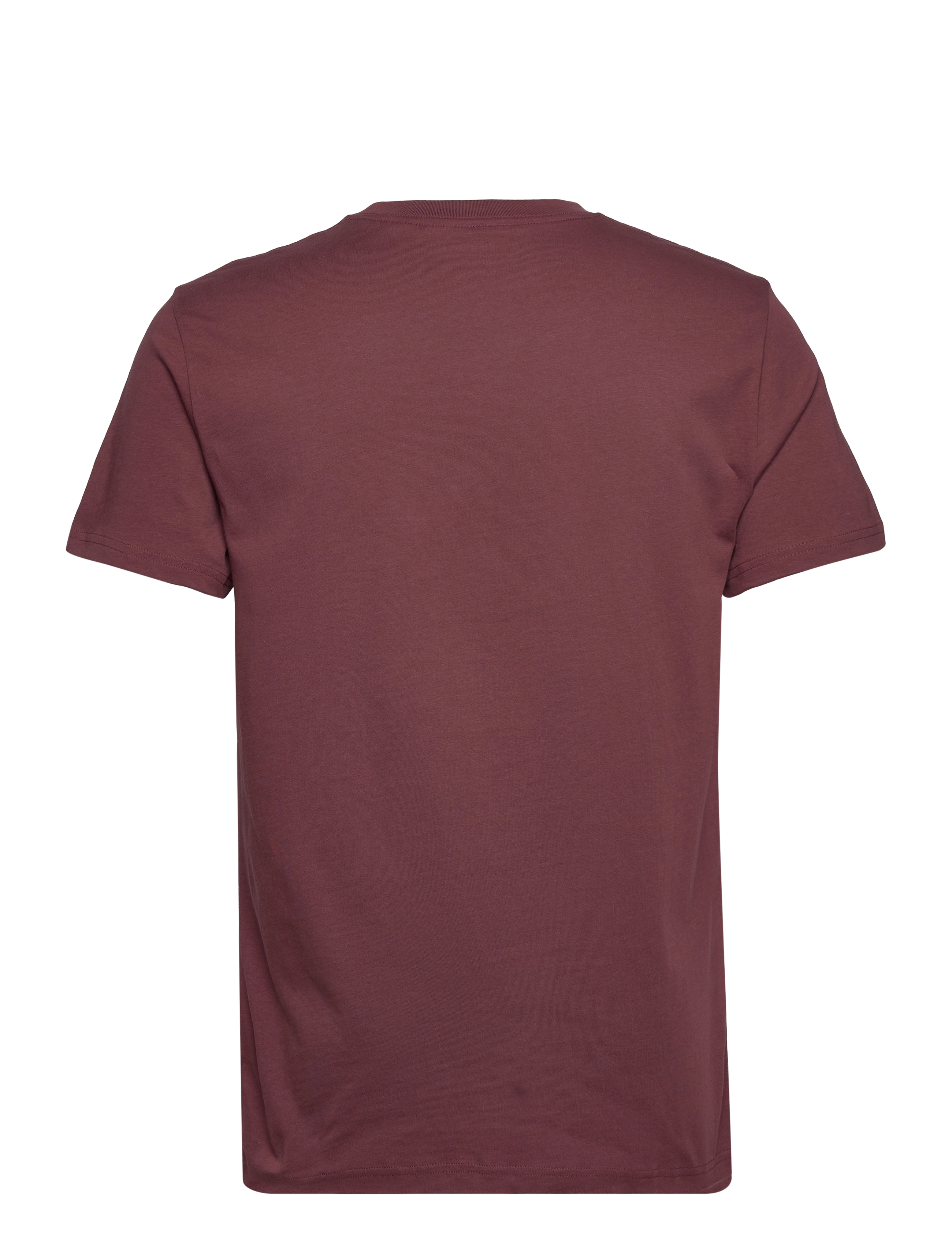 Bread & Boxers - Crew-Neck Cotton - efterårstøj - burgundy - 1