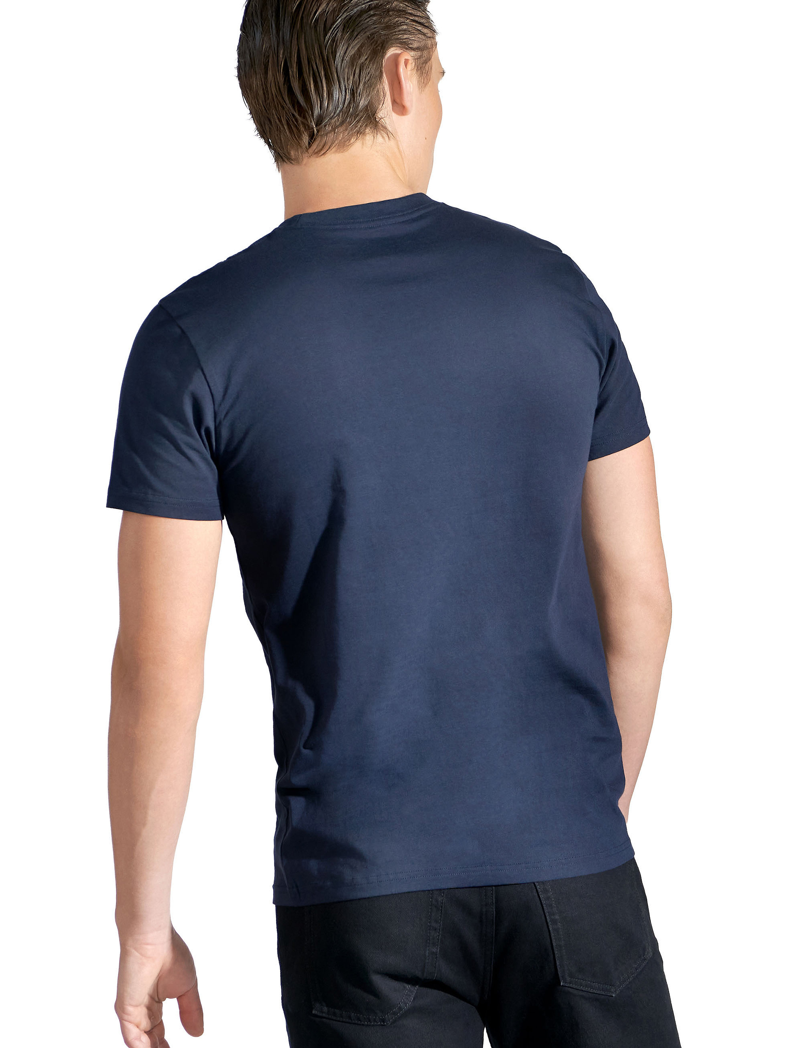 Bread & Boxers - Crew-Neck Regular - laveste priser - dark navy - 5