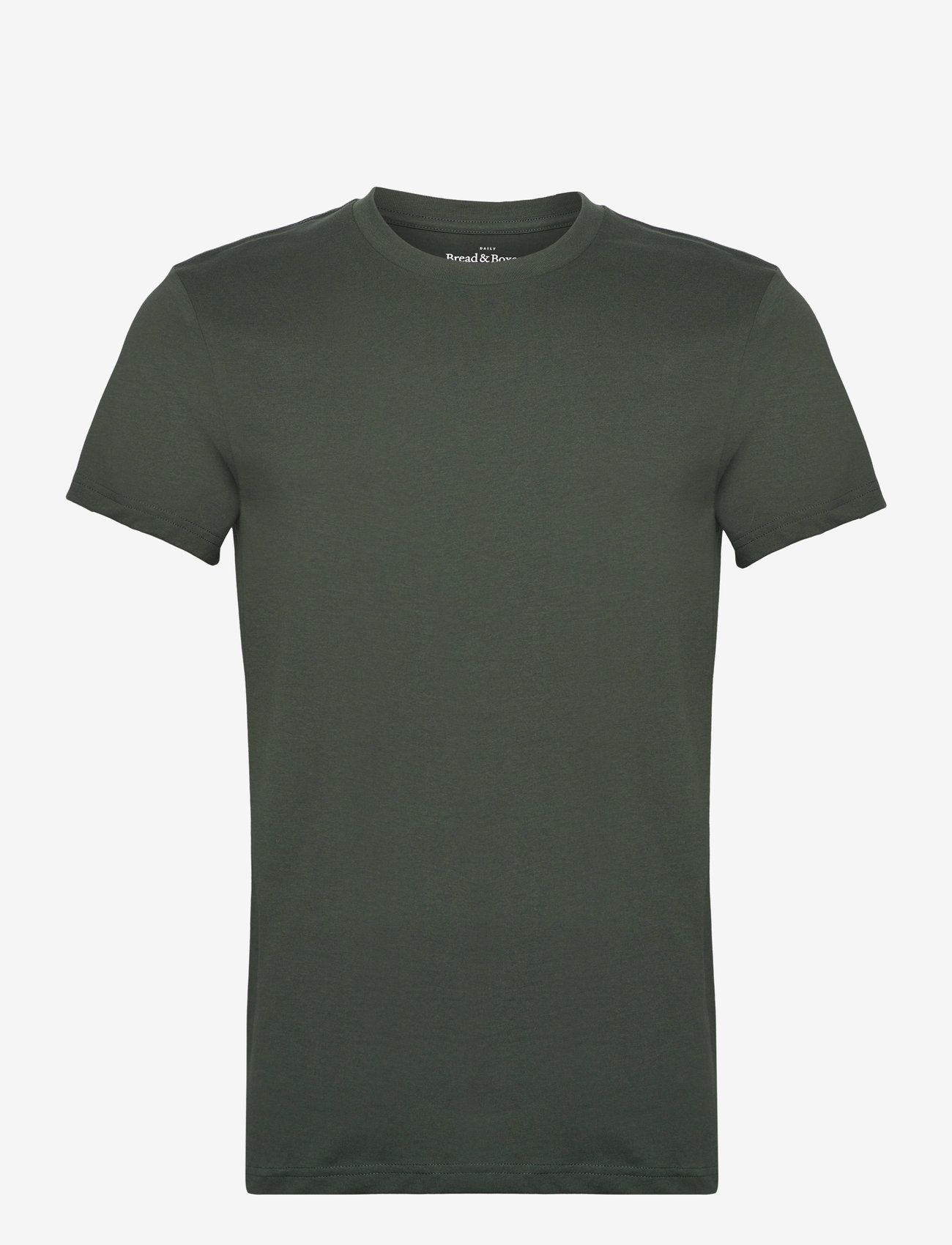 Bread & Boxers - Crew-Neck Regular - laveste priser - forrest green - 1