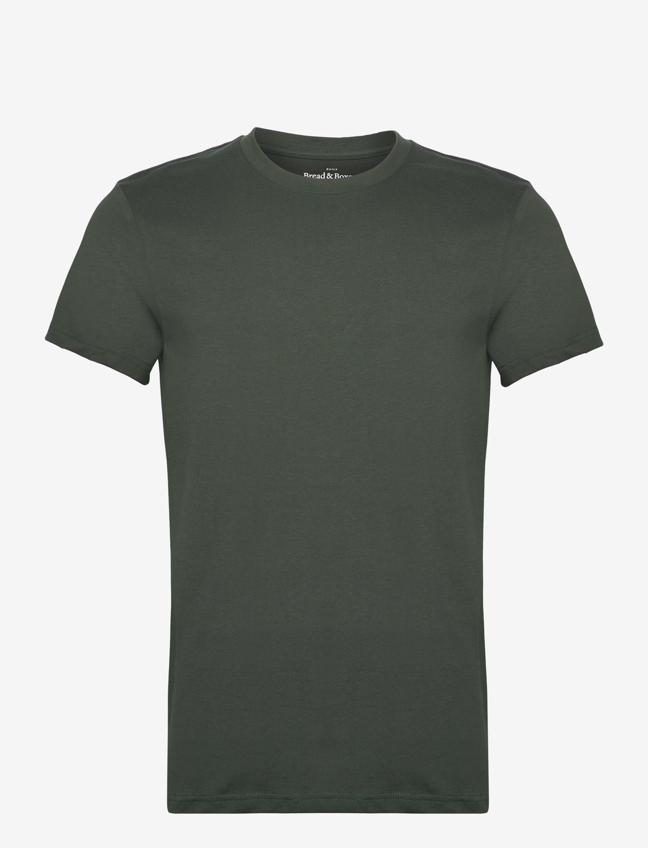 Bread & Boxers - Crew-Neck Regular - madalaimad hinnad - forrest green - 1