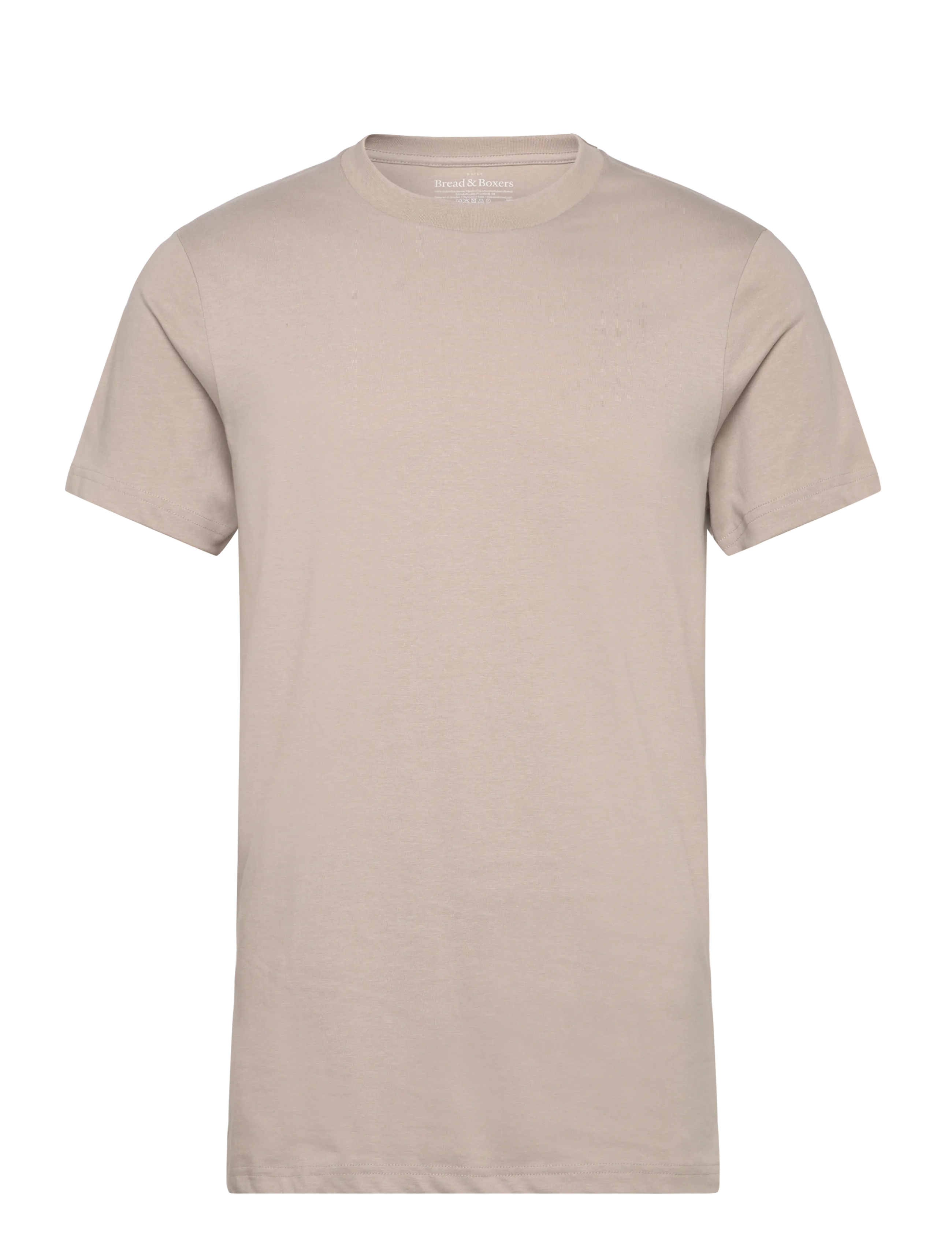 BREAD & Boxershorts Crew-Neck Regular Beige - S - Herren