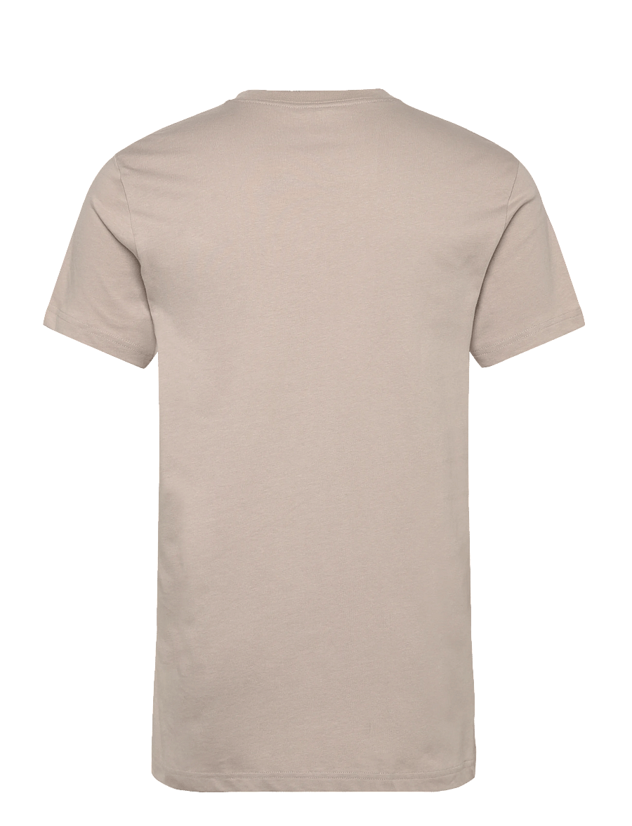 Bread & Boxers - Crew-Neck Regular - lyhythihaiset - greige - 1