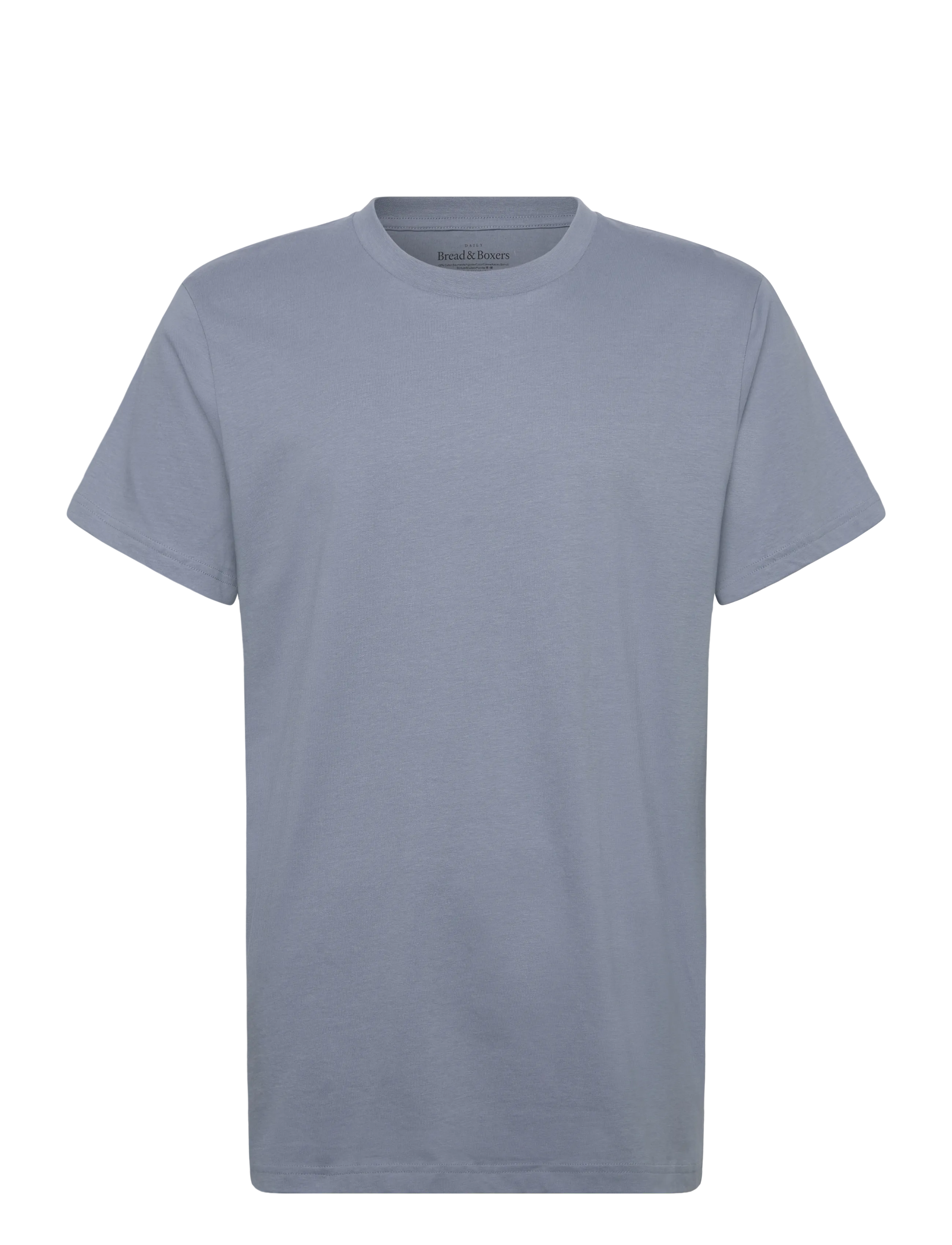 Bread & Boxers Crew-Neck Regular - Kleidung - HAZE BLUE / blue