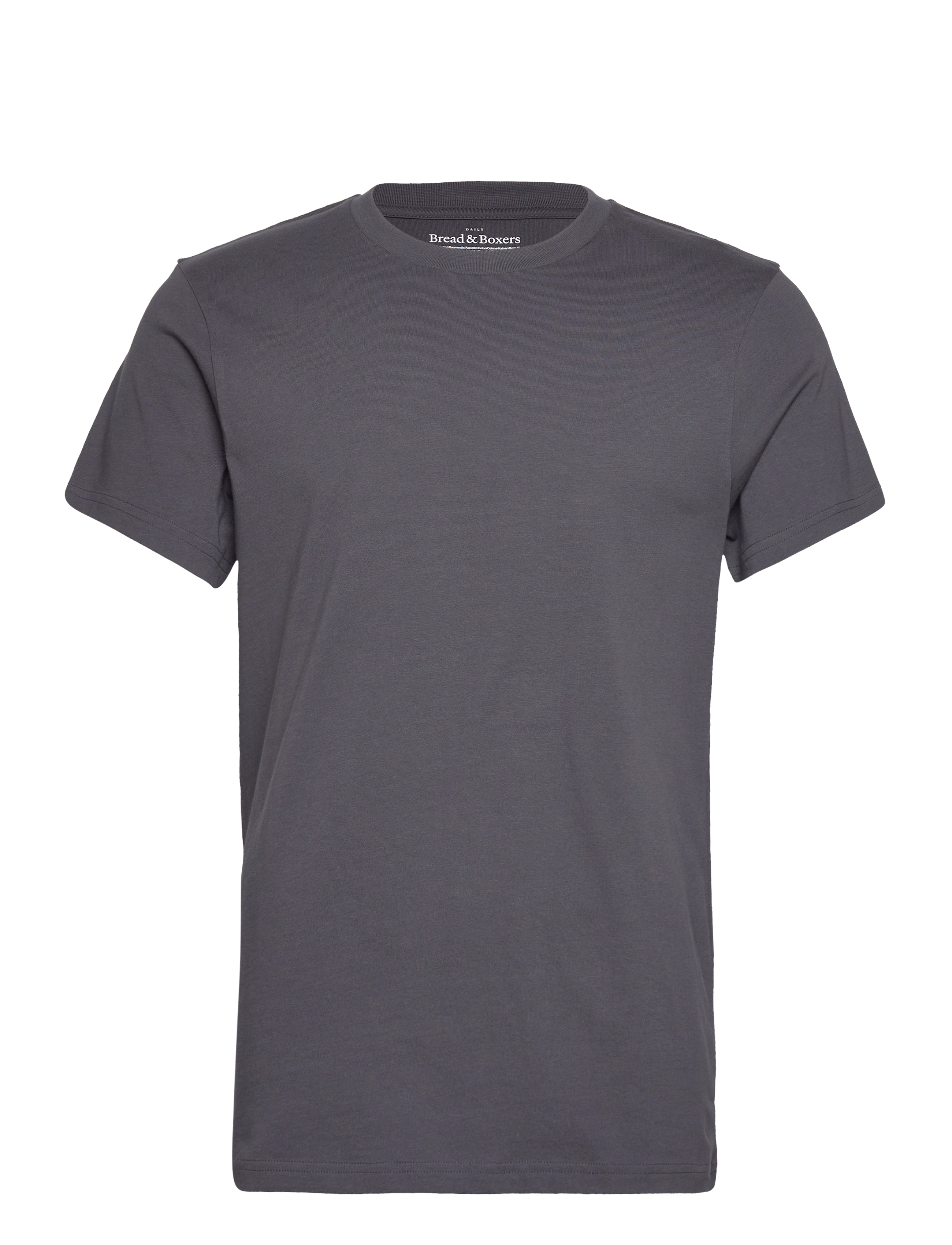 Crew-Neck Cotton - IRON GREY