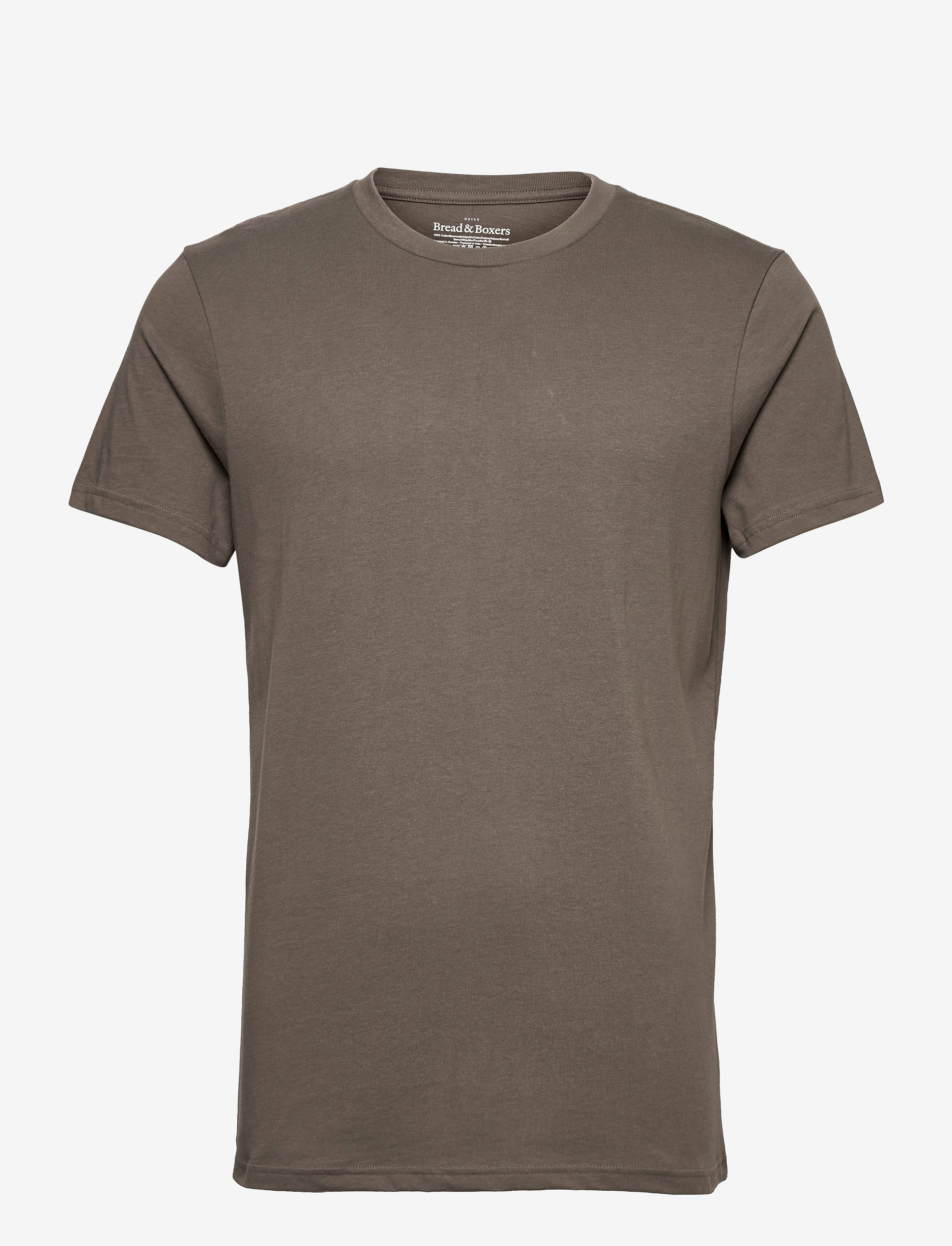 Crew-Neck Cotton - MOLE GREY
