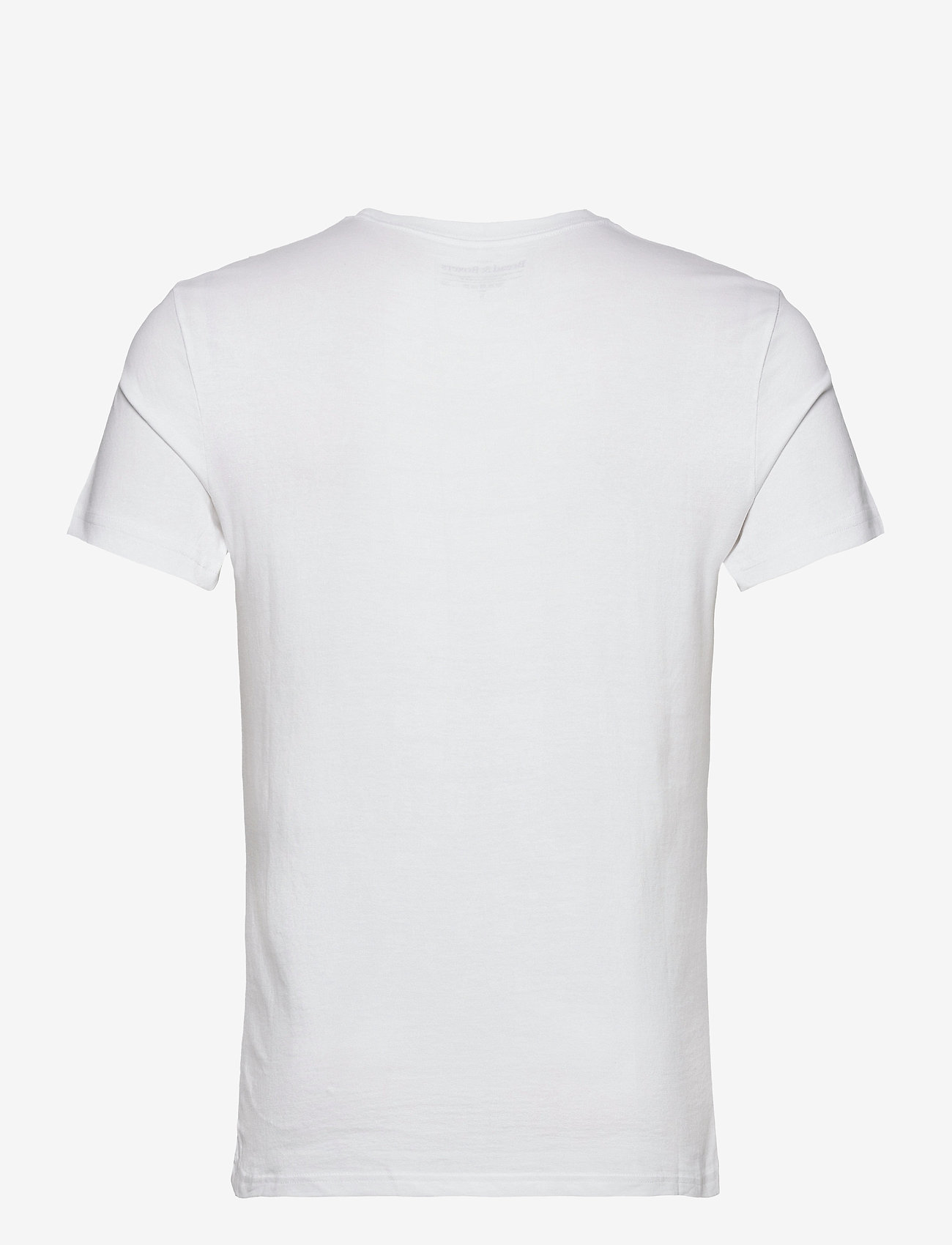 Bread & Boxers - Crew-Neck Cotton - efterårstøj - white - 1