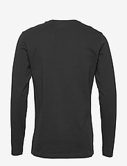 Bread & Boxers - Long sleeve - långärmade t-shirts - black - 1