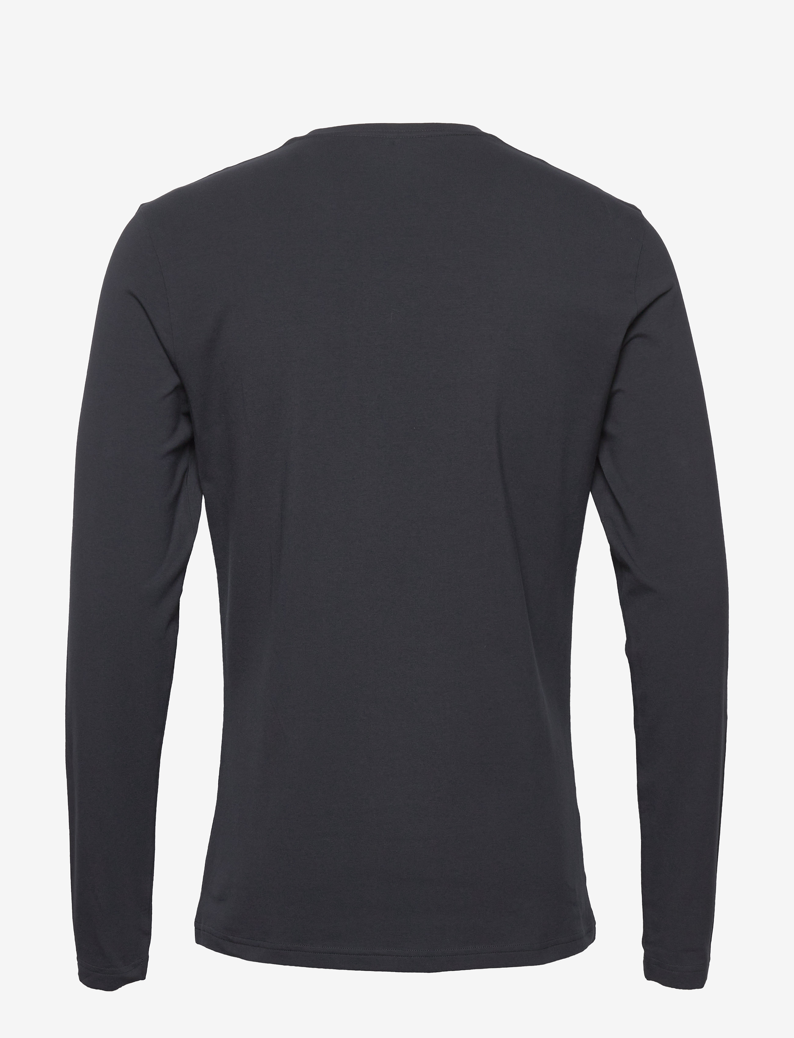 Bread & Boxers - Long sleeve Slim - långärmade t-shirts - dark navy - 2