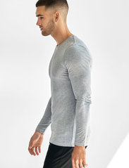 Bread & Boxers - Long sleeve - t-shirts - grey melange - 3