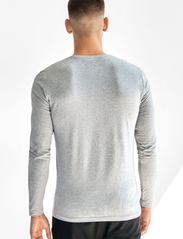Bread & Boxers - Long sleeve - t-shirts - grey melange - 4
