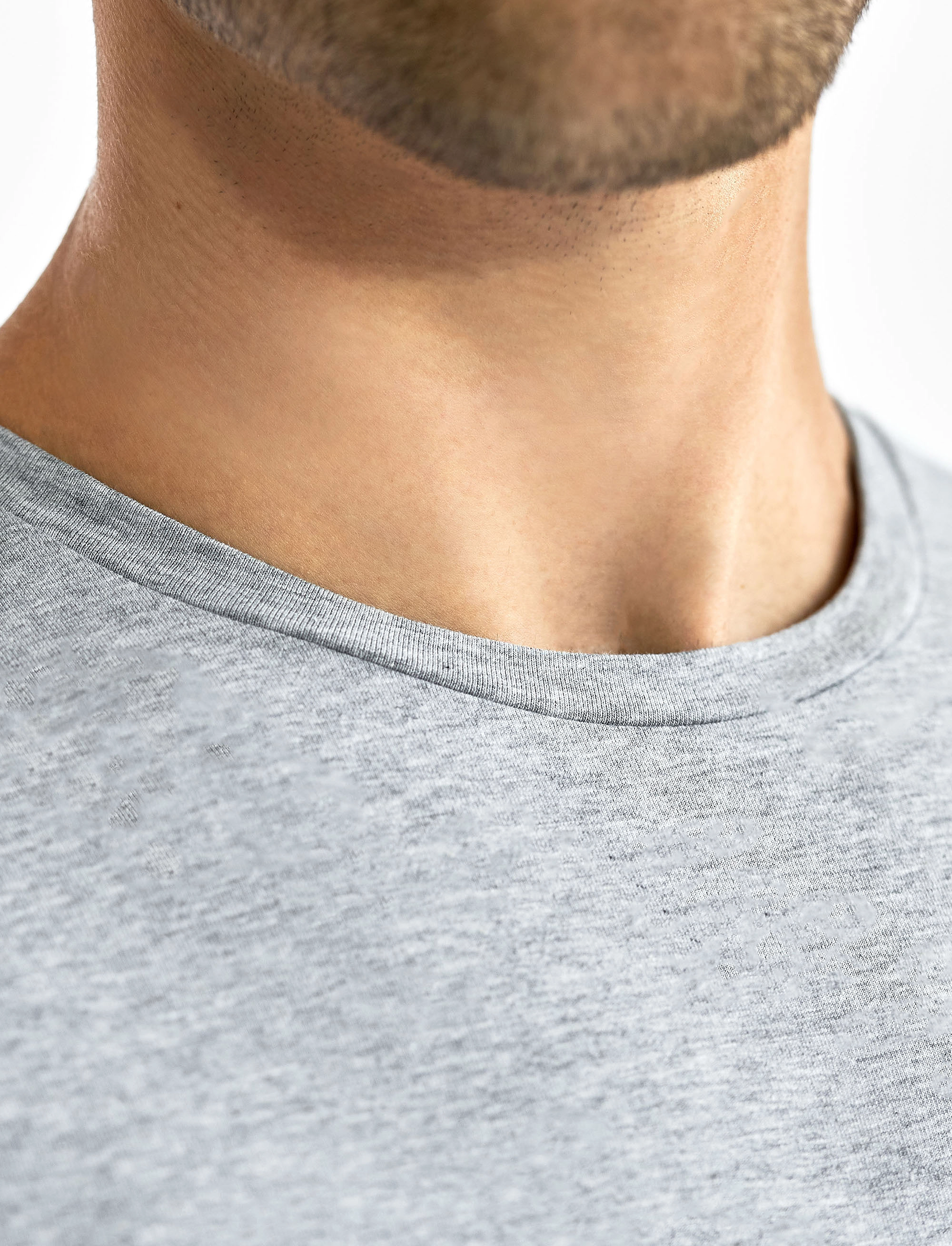 Bread & Boxers - Long sleeve Slim - langärmelig - grey melange - 5