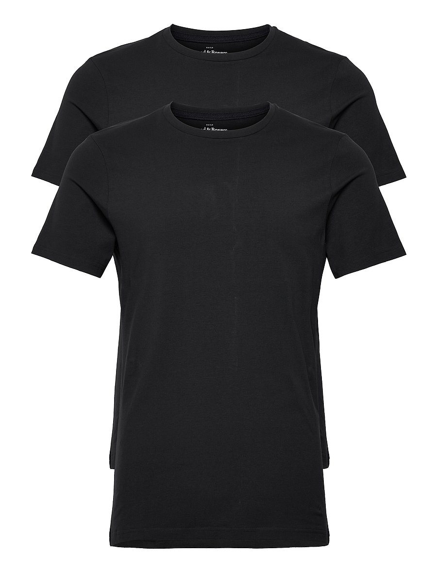 Bread & Boxers - 2-Pack Crew Neck - multipack t-shirts - dark navy - 0