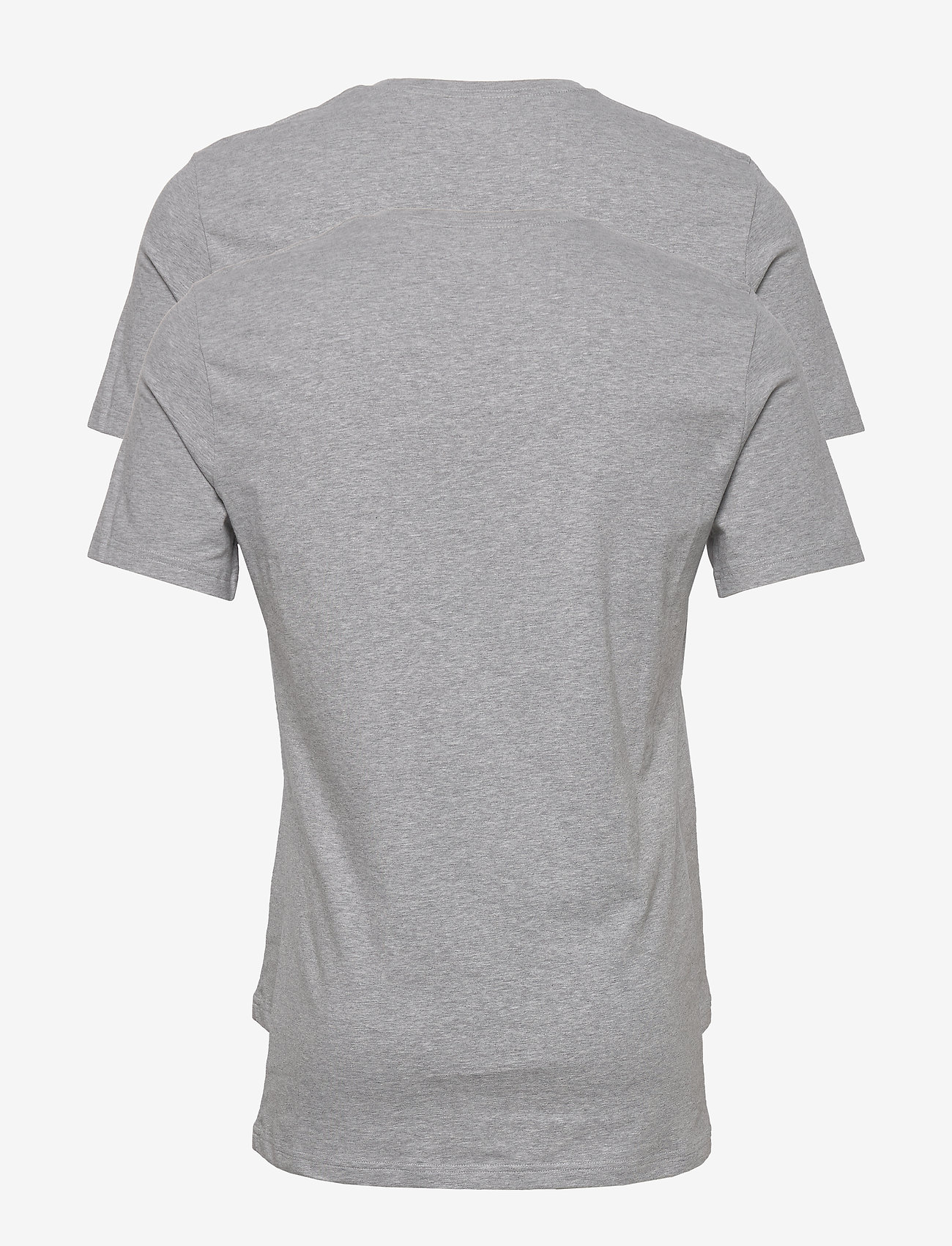 Bread & Boxers - 2-Pack Crew Neck - herbstliche kleidung - grey melange - 1