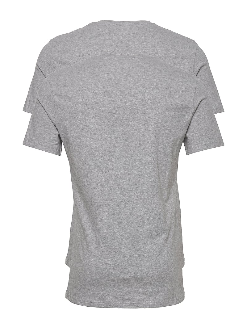 Bread & Boxers - 2-Pack Crew Neck - multipack t-shirts - grey melange - 1