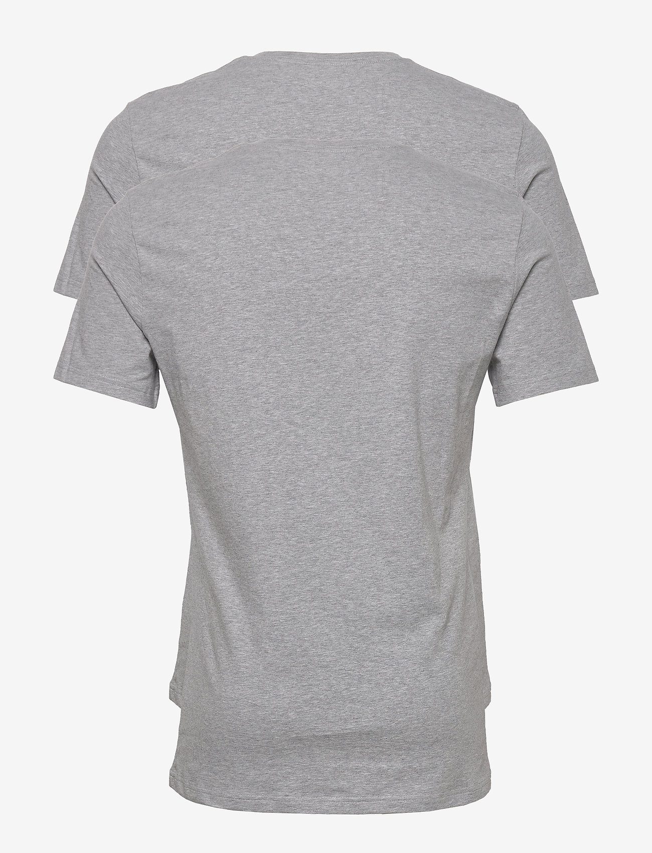 Bread & Boxers - 2-Pack Crew Neck - herbstliche kleidung - grey melange - 2