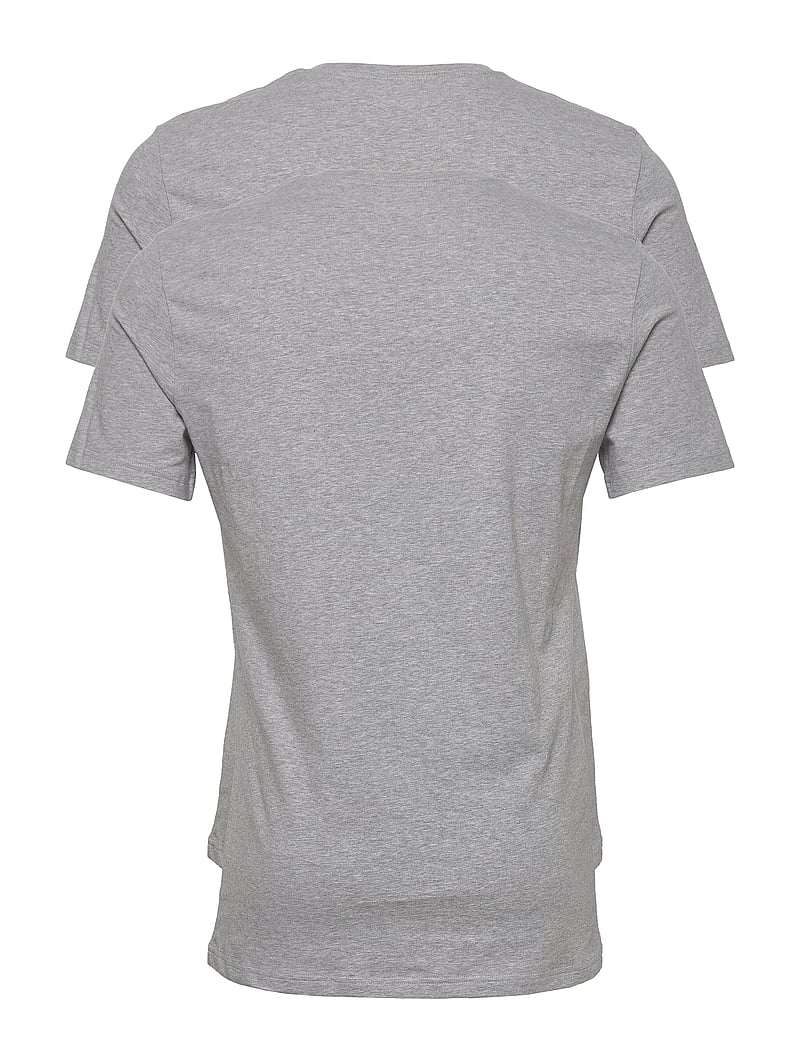 Bread & Boxers - 2-Pack Crew Neck - multipack t-shirts - grey melange - 2