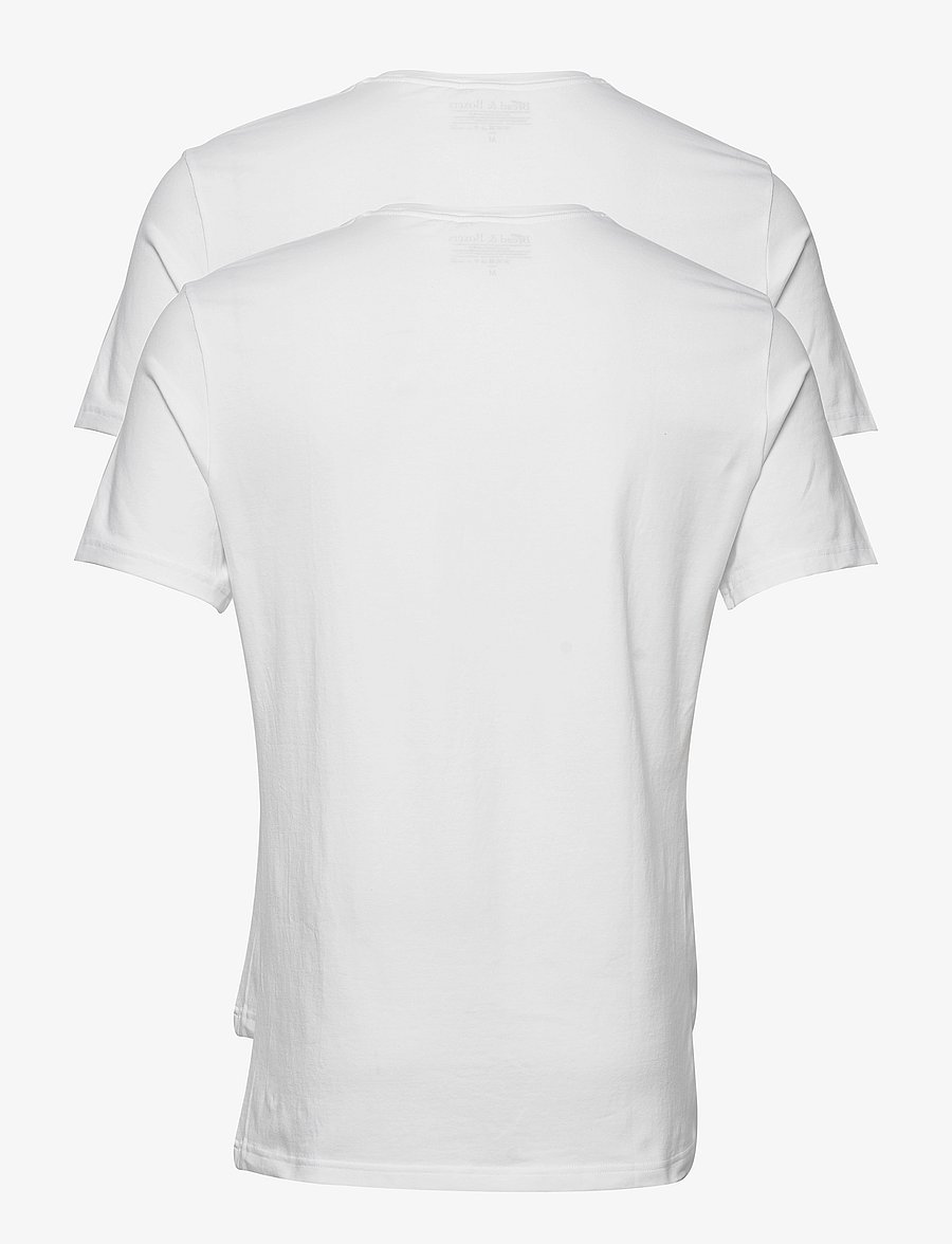 Bread & Boxers - 2-Pack Crew Neck - multipack t-skjorter - white - 2