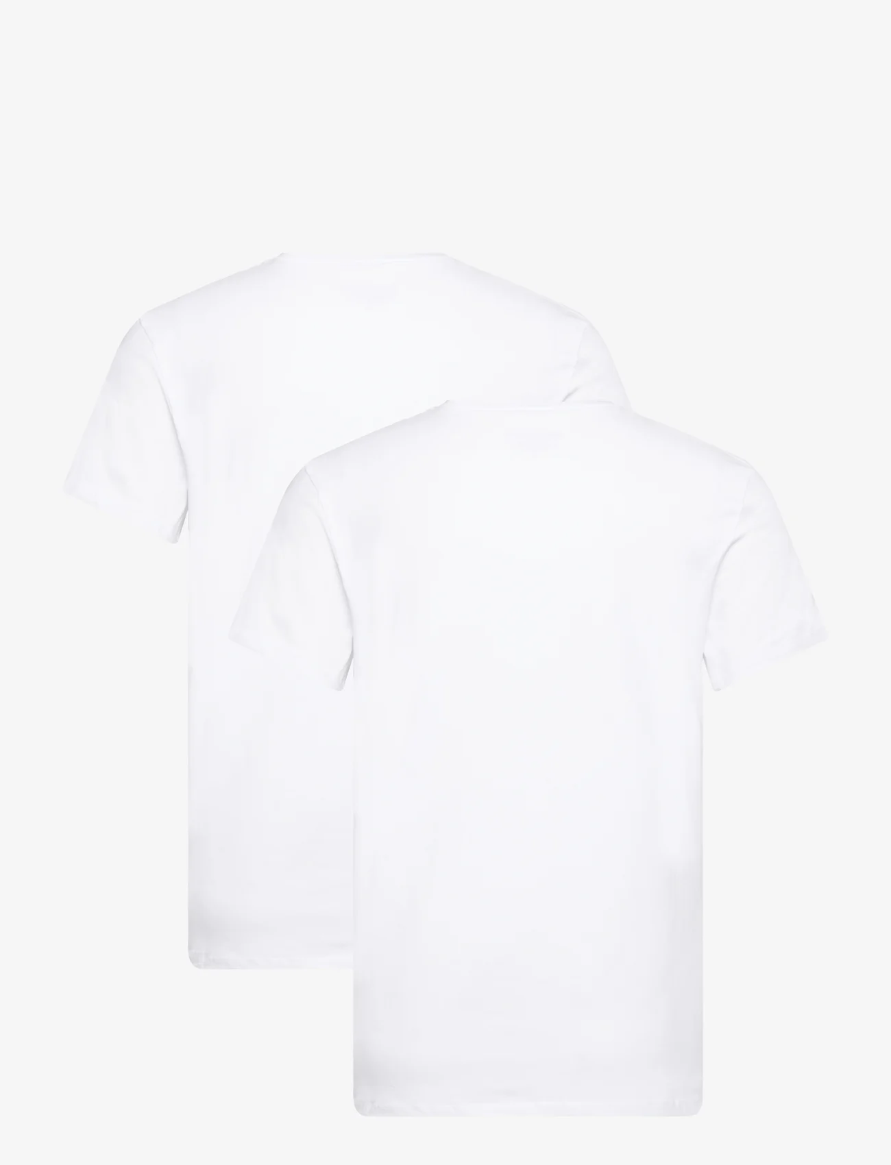 Bread & Boxers - 2-pack V-neck - basic t-shirts - white - 1