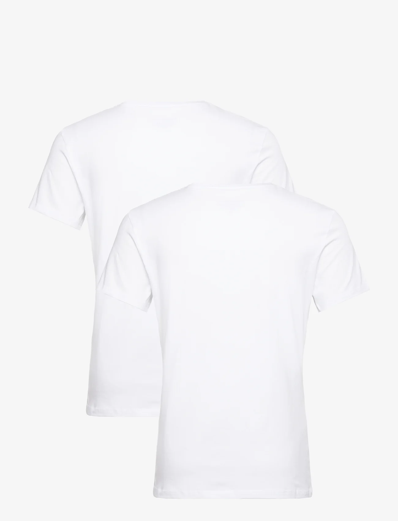 Bread & Boxers - 2-pack V-neck - t-shirts - white - 1