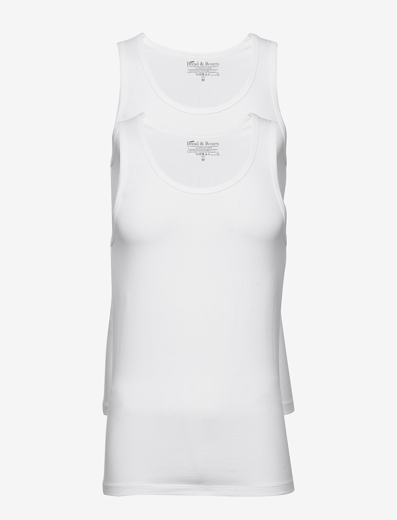 Bread & Boxers - 2-Pack Tank - nordisk style - white - 1