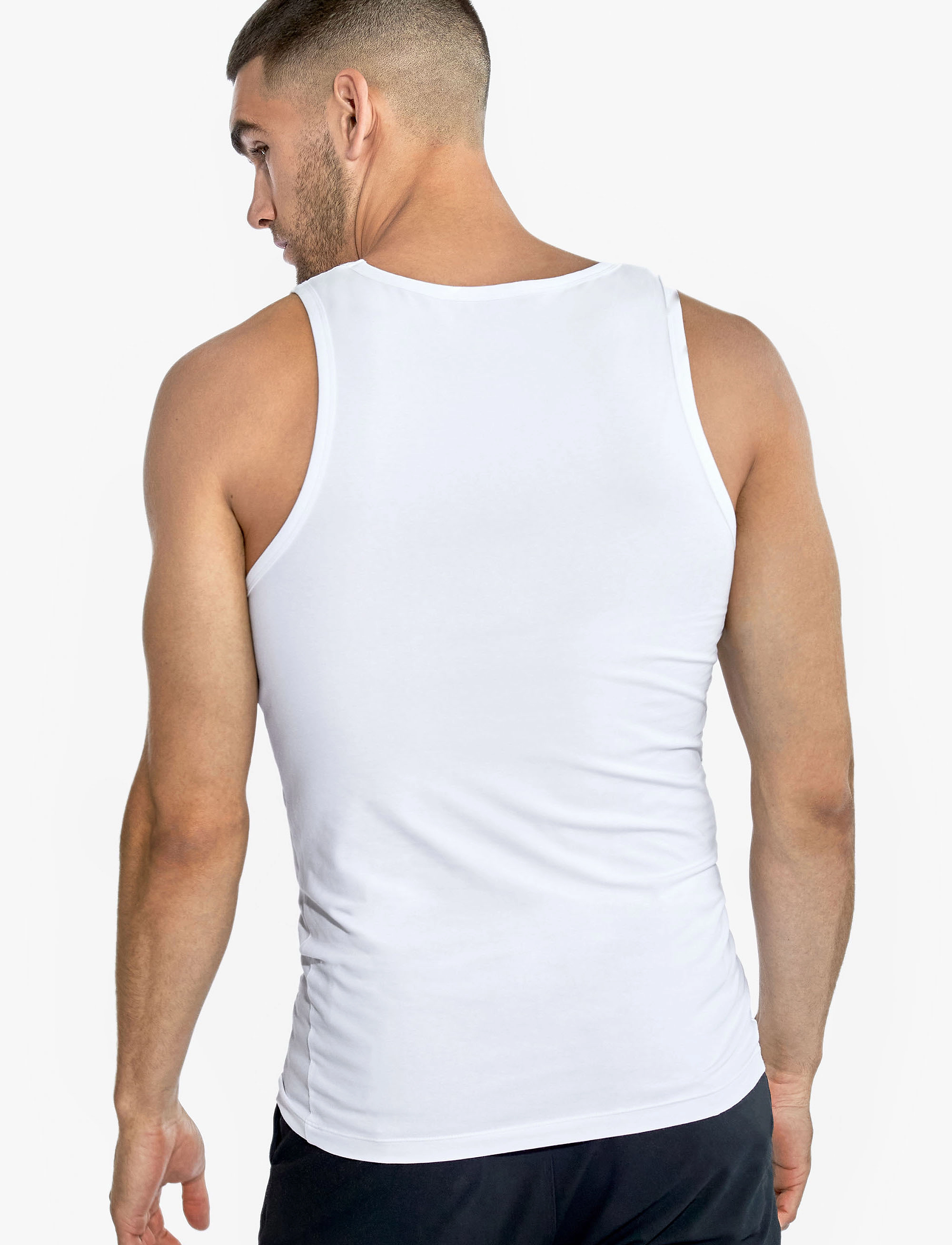 Bread & Boxers - 2-Pack Tank - tank top - white - 3