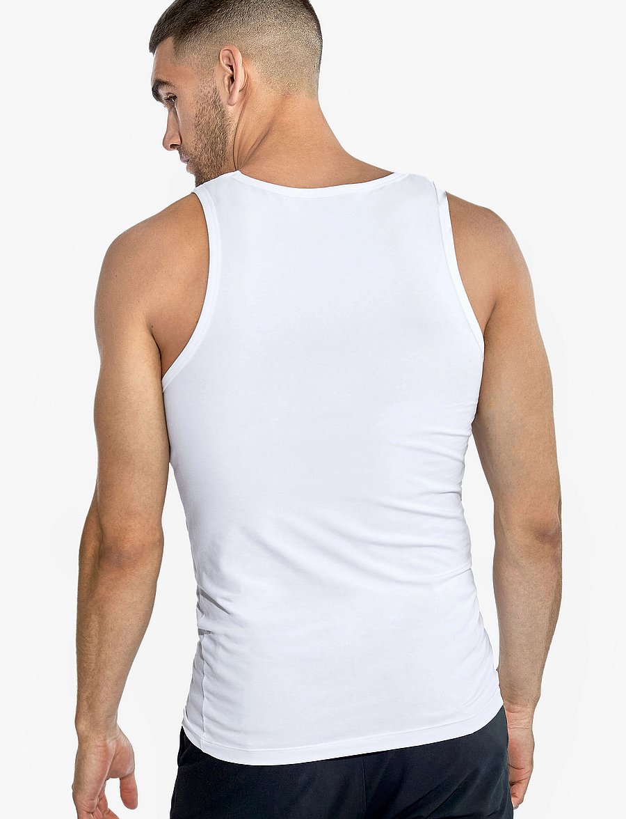Bread & Boxers - 2-Pack Tank - mouwloze t-shirts - white - 3