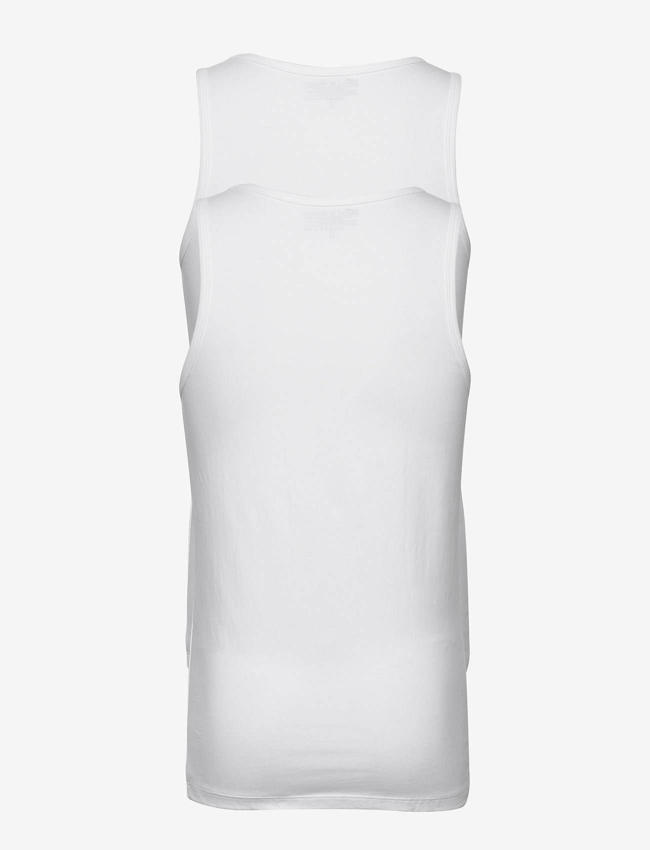 Bread & Boxers - 2-Pack Tank - varrukateta särgid - white - 5