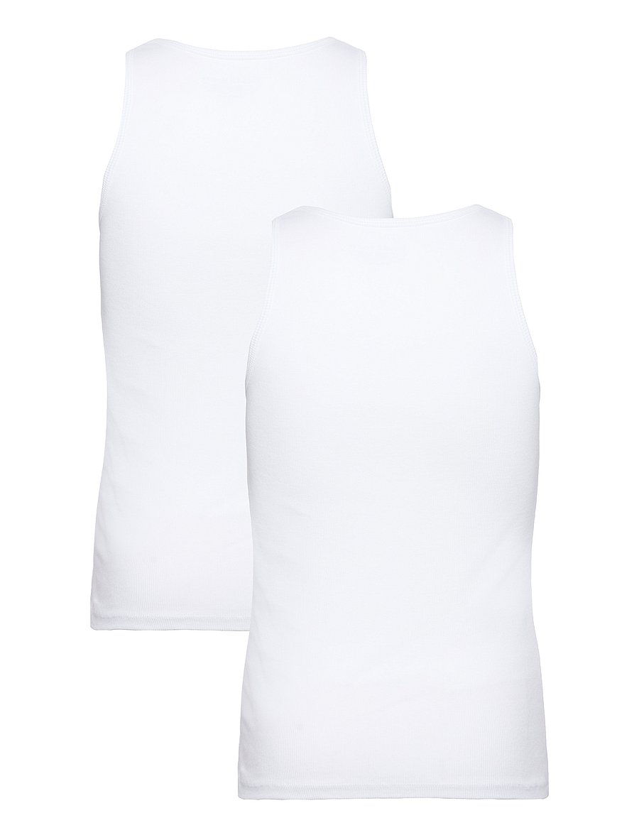 Bread & Boxers - 2-Pack Tank Ribbed - tanktops - white - 1