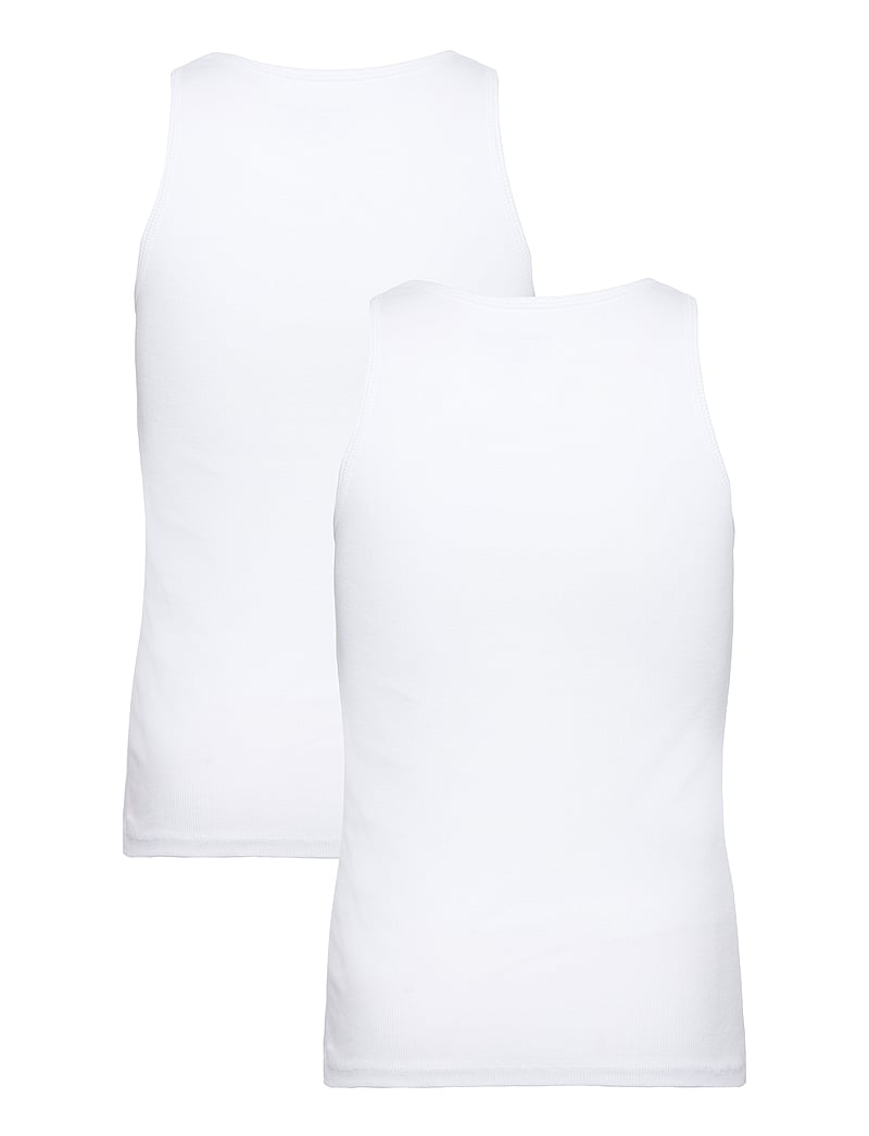 Bread & Boxers - 2-Pack Tank Ribbed - tank tops - white - 1