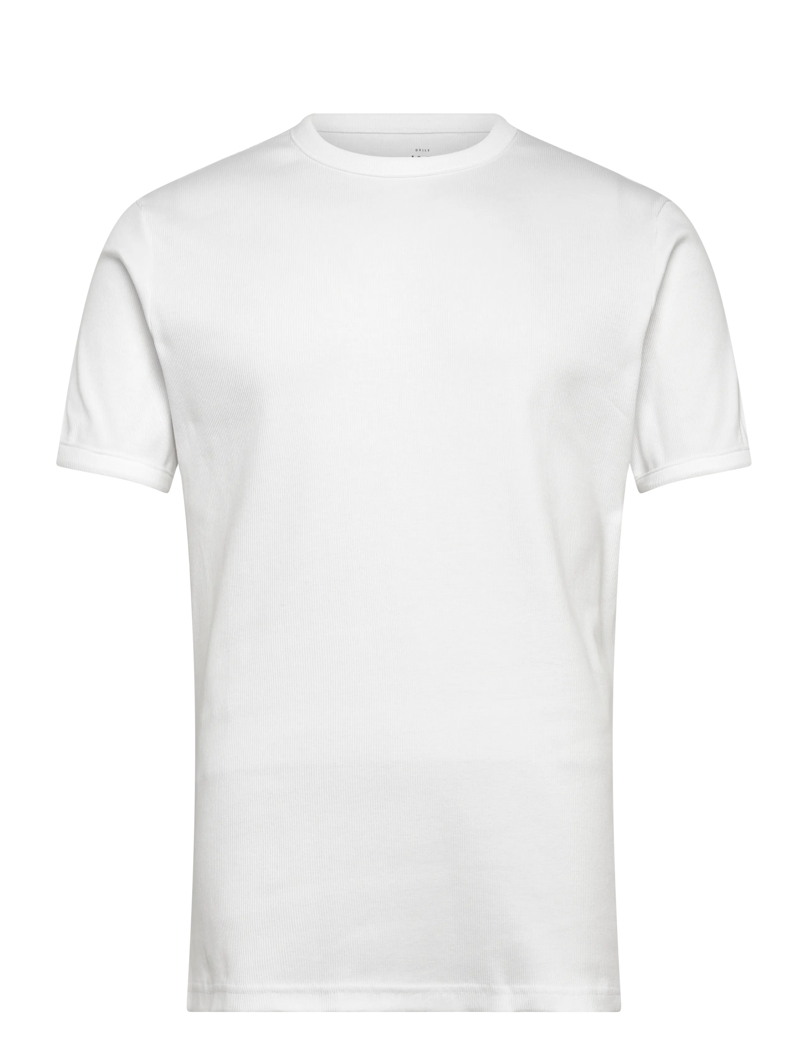 Bread & Boxers Crew-Neck Ribbed - Bread & Boxers - WHITE / white