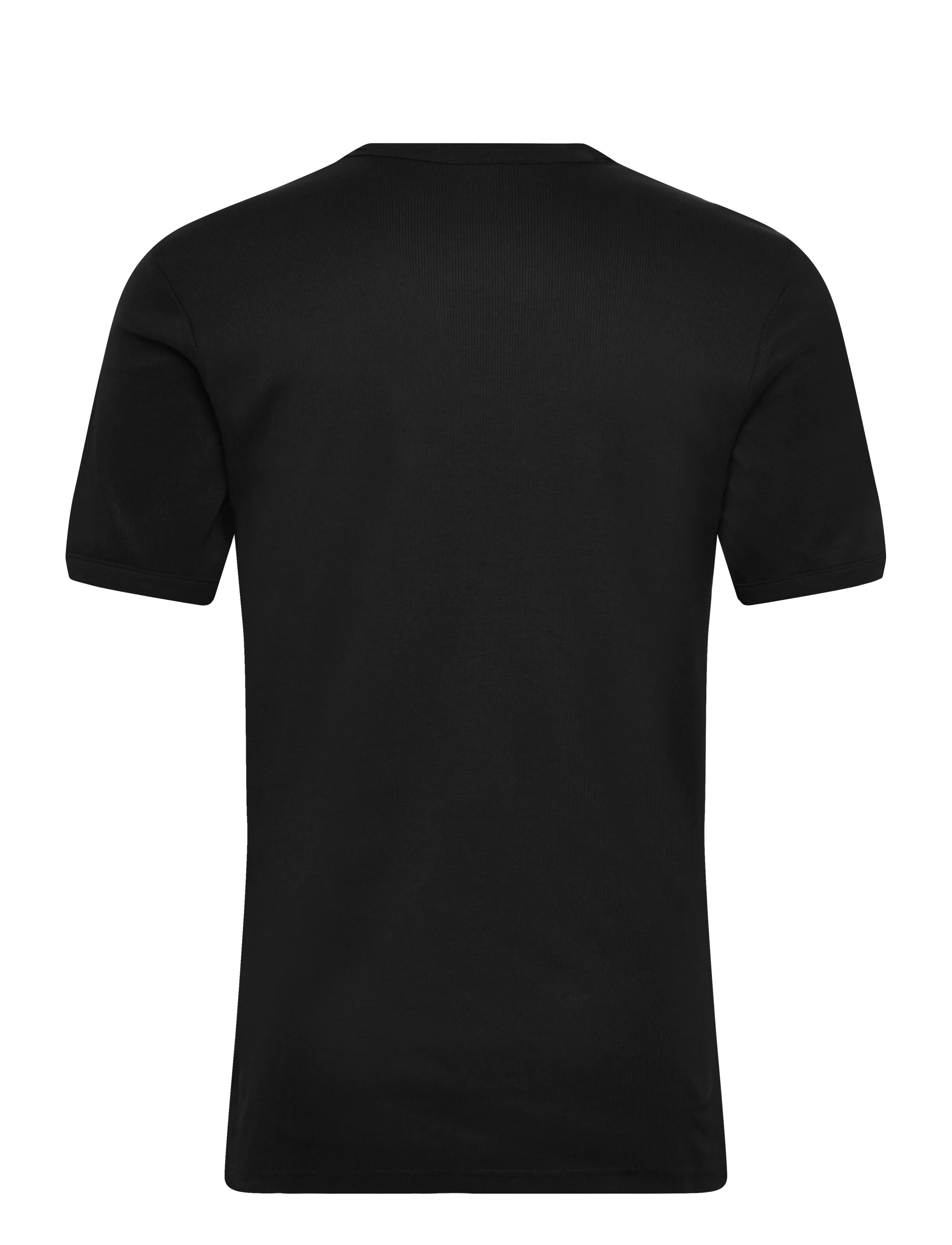 Bread & Boxers - Crew-Neck Ribbed - lowest prices - black - 1