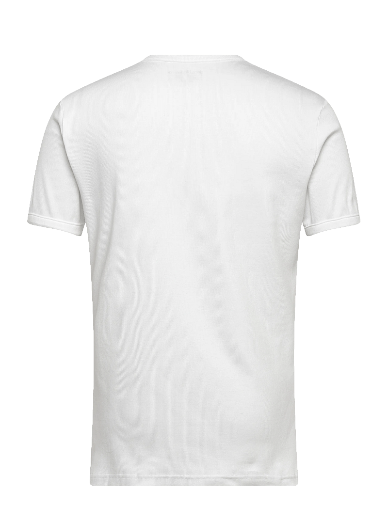Bread & Boxers - Crew-Neck Ribbed - kurzärmelig - white - 1