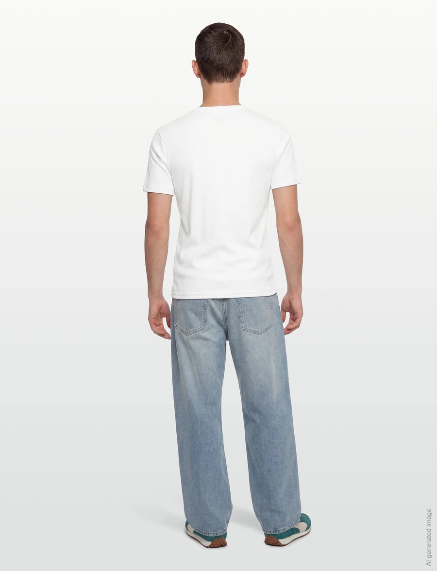 Bread & Boxers - Crew-Neck Ribbed - kortärmade t-shirts - white - 4