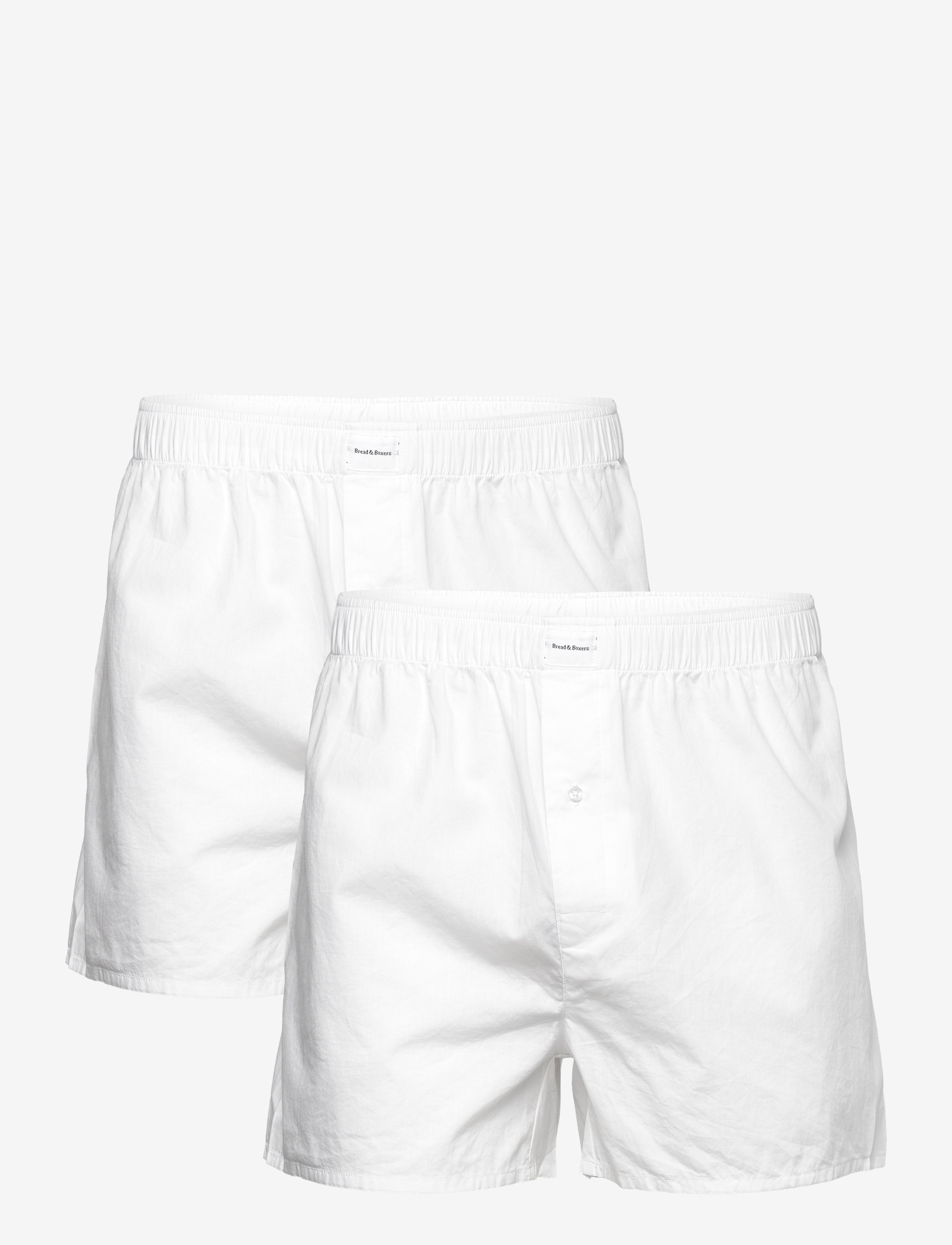 BREAD & Boxershorts 2-Pack Boxer Shorts Weiß - XXL - Herren