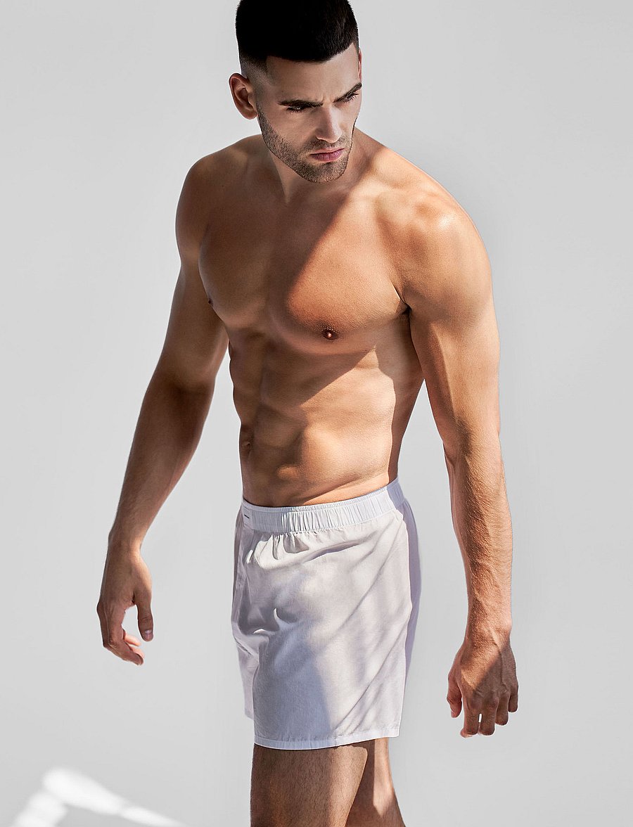 Bread & Boxers - 2-pack Boxer Shorts - unterhosen im multipack - white - 4