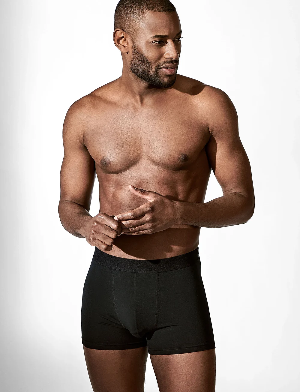 Bread & Boxers - Mutlipack Boxer Brief Modal - multipack underbukser - black - 3