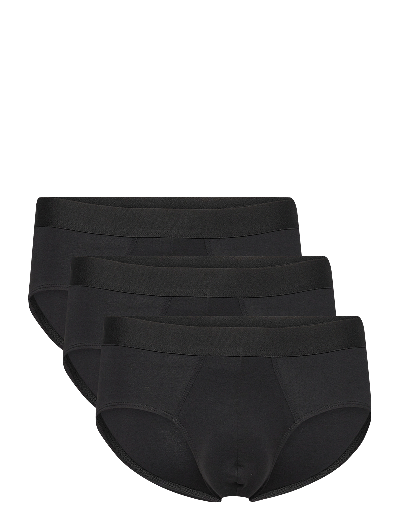 Bread & Boxers - 3-pack Brief - unterhosen im multipack - black - 1
